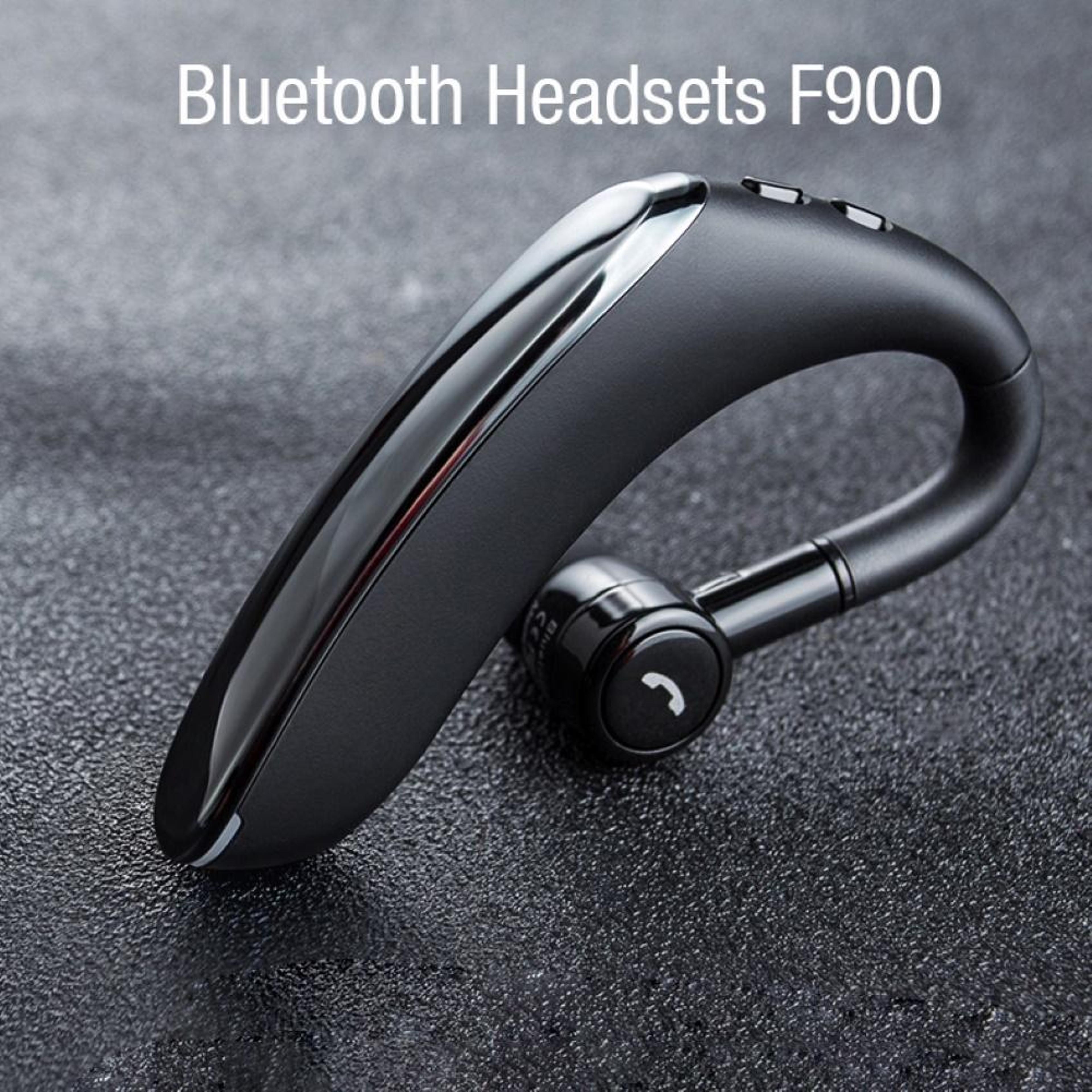 F900 Bluetooth 50 Earhook Headset With Rotating Mic  Handsfree Calling 15