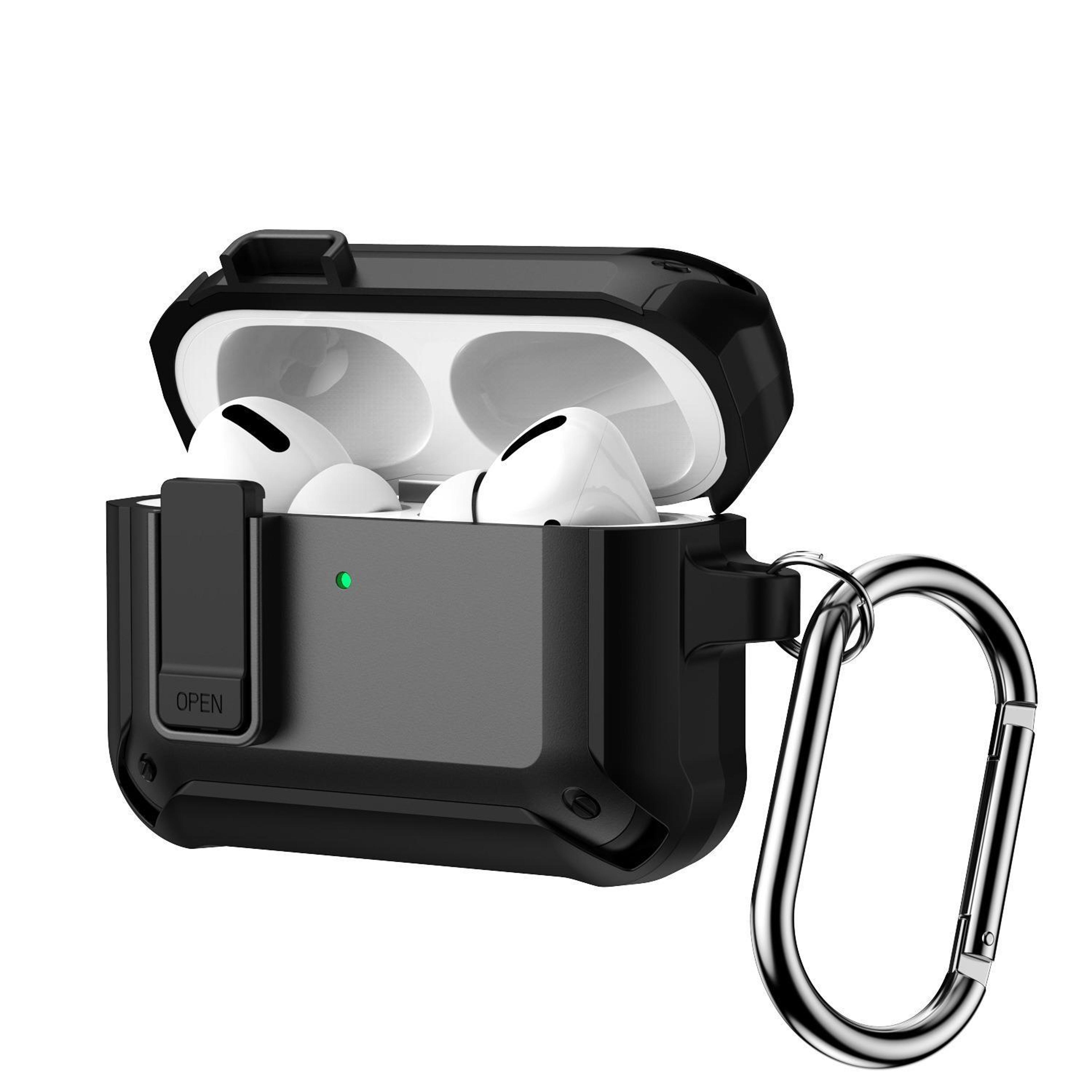 AirPods Pro 3 Shockproof Protective Case With Lock Clip And Wireless Charging Access 2