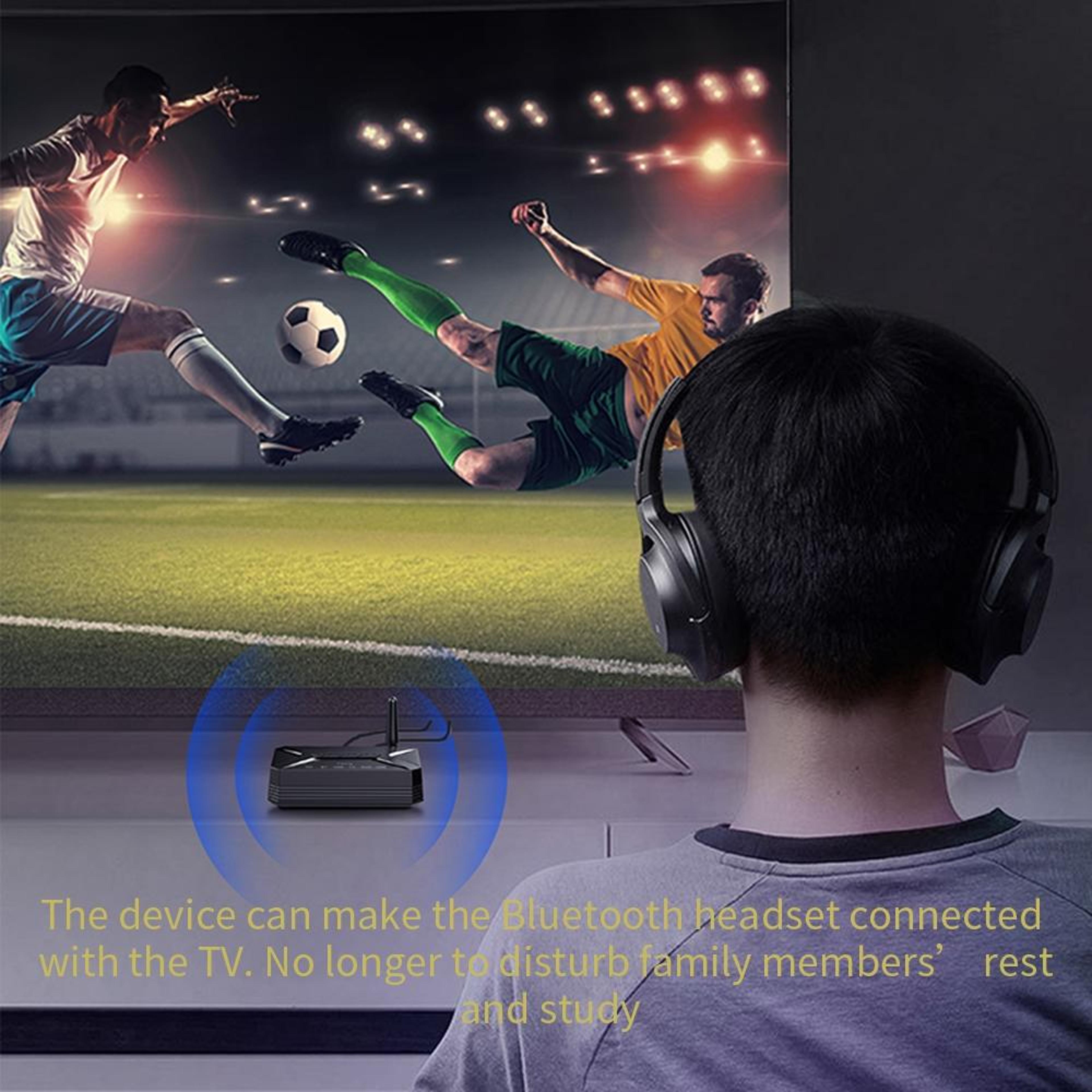 T R22 Bluetooth 50 Audio Receiver Transmitter With 40m Range And External Antenna 1
