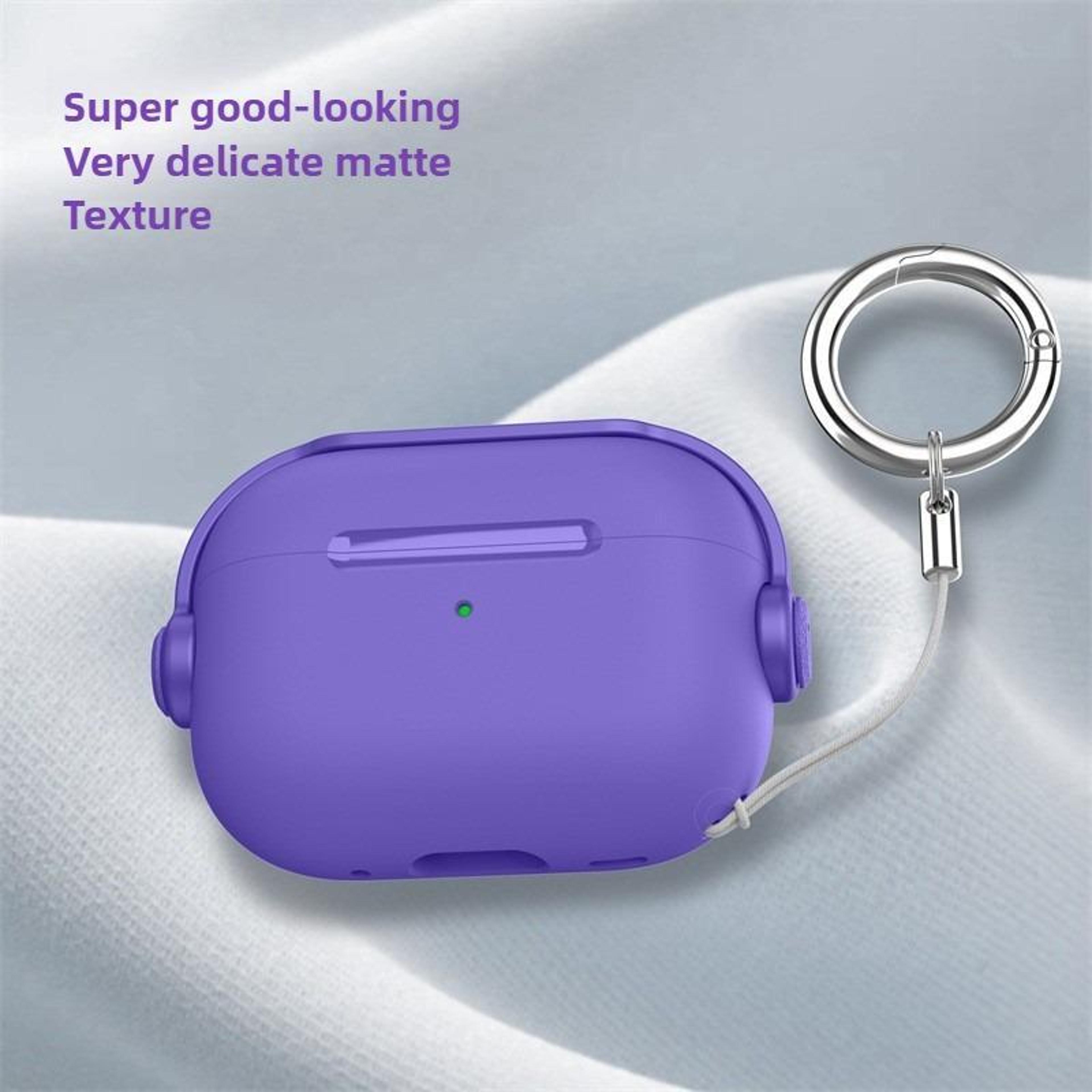 AirPods Pro 3 Protective Case With Ring Strap Shockproof TPU PC Cover 6