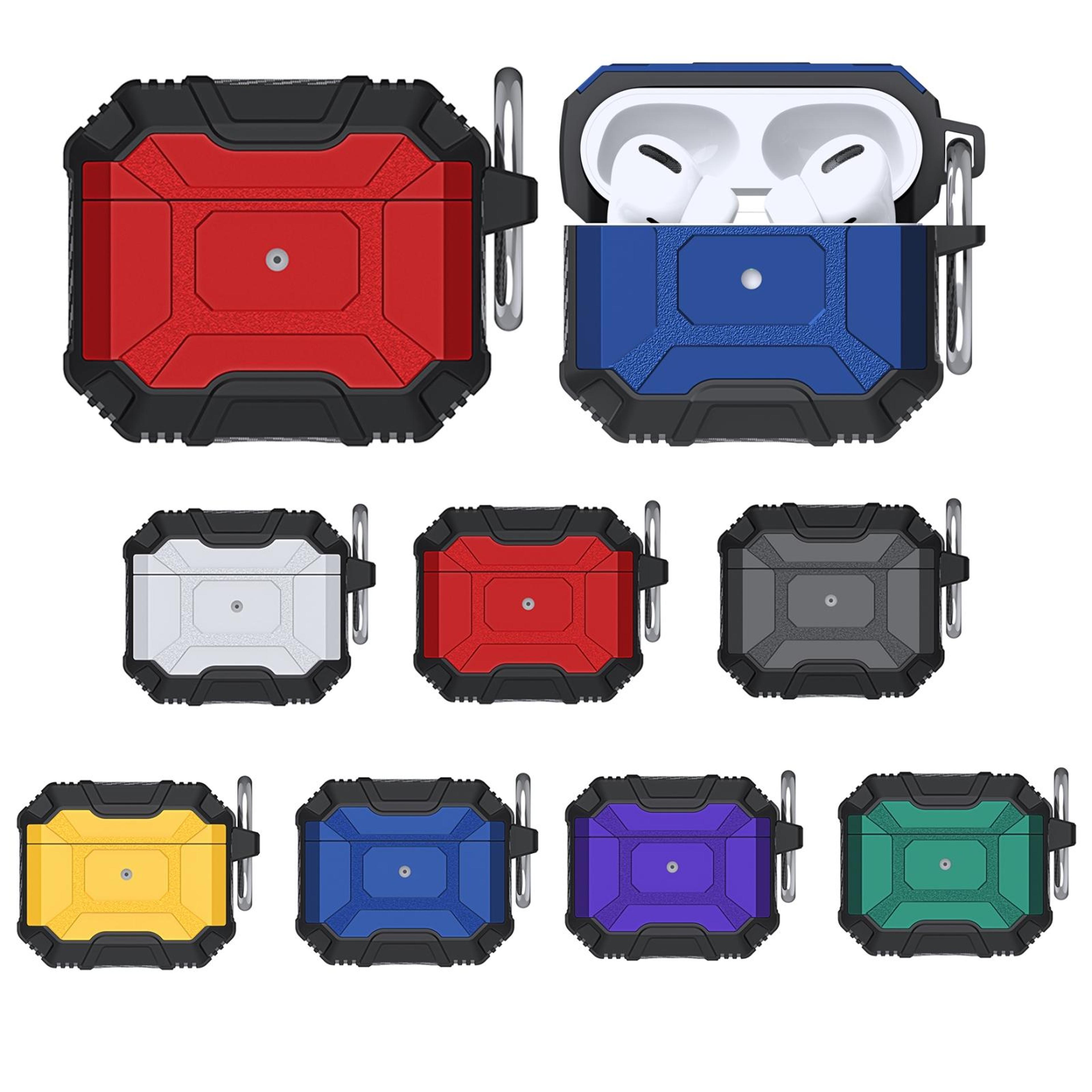 Battle Armor Shockproof AirPods 4 Case With Rugged Drop Protection 0