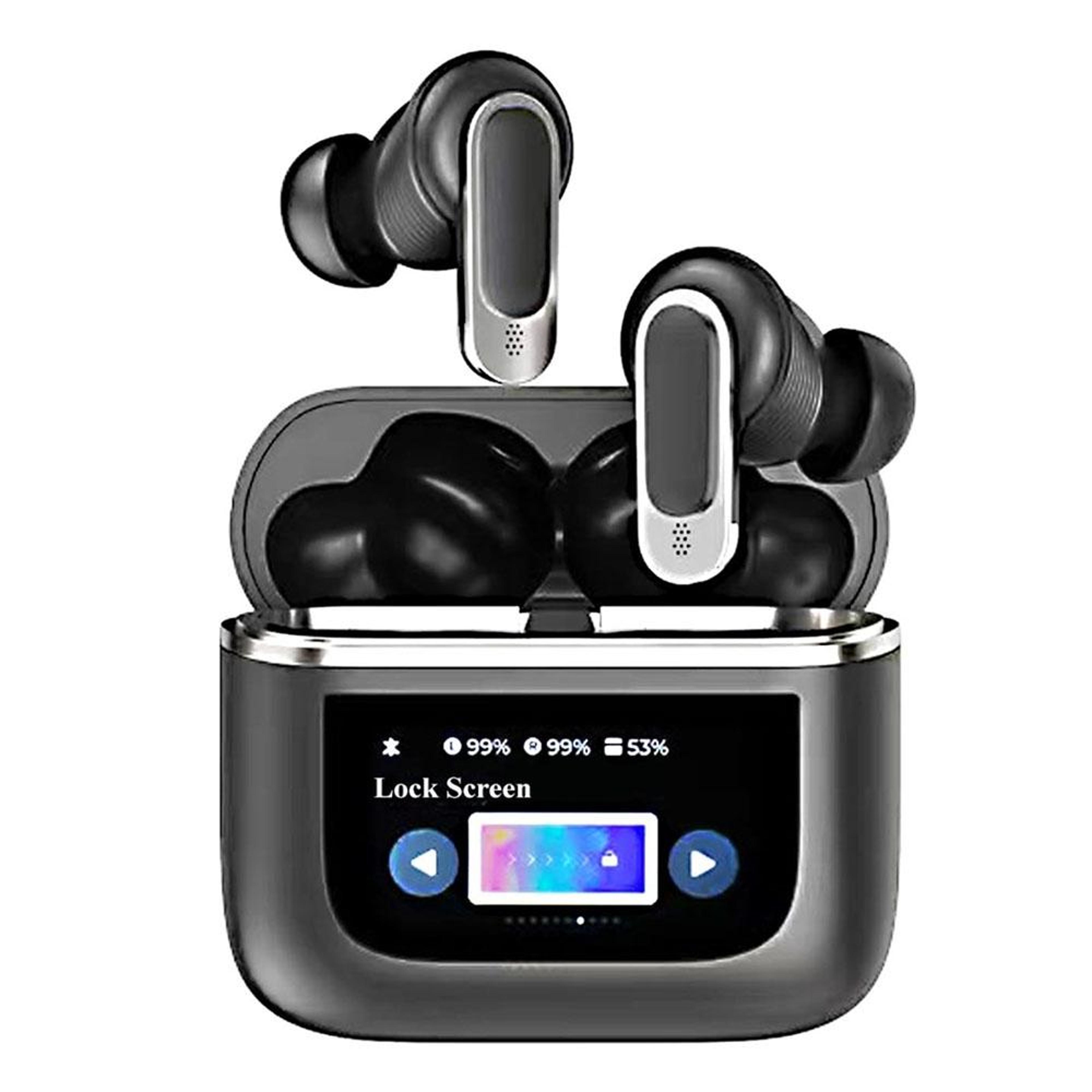 QuietSync V8 Bluetooth Earbuds With ANC Touch Screen  360 Surround Sound 0