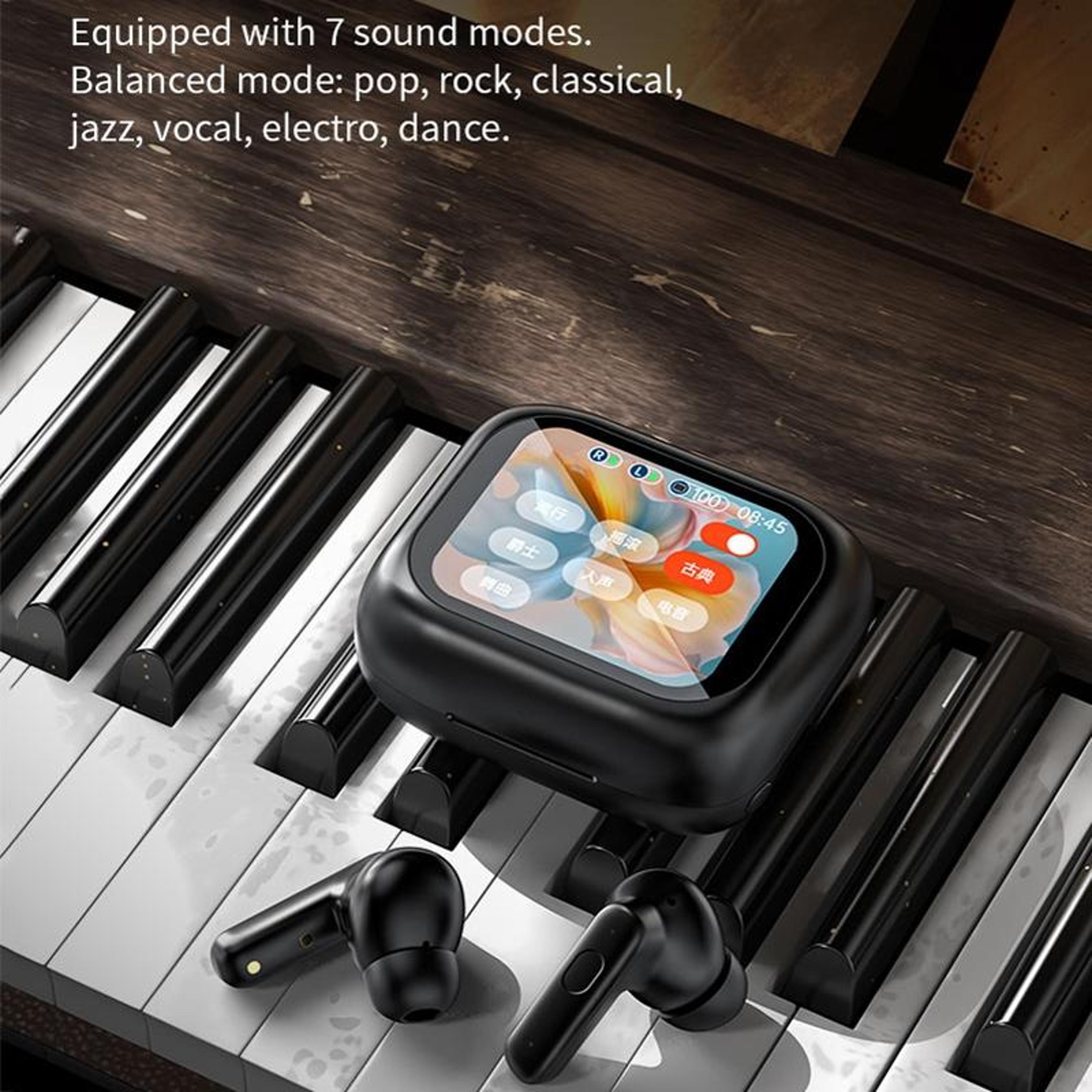 LY30 Smart Touch Screen Wireless Earbuds With ANC ENC Noise Cancellation  Bluetooth 54 2