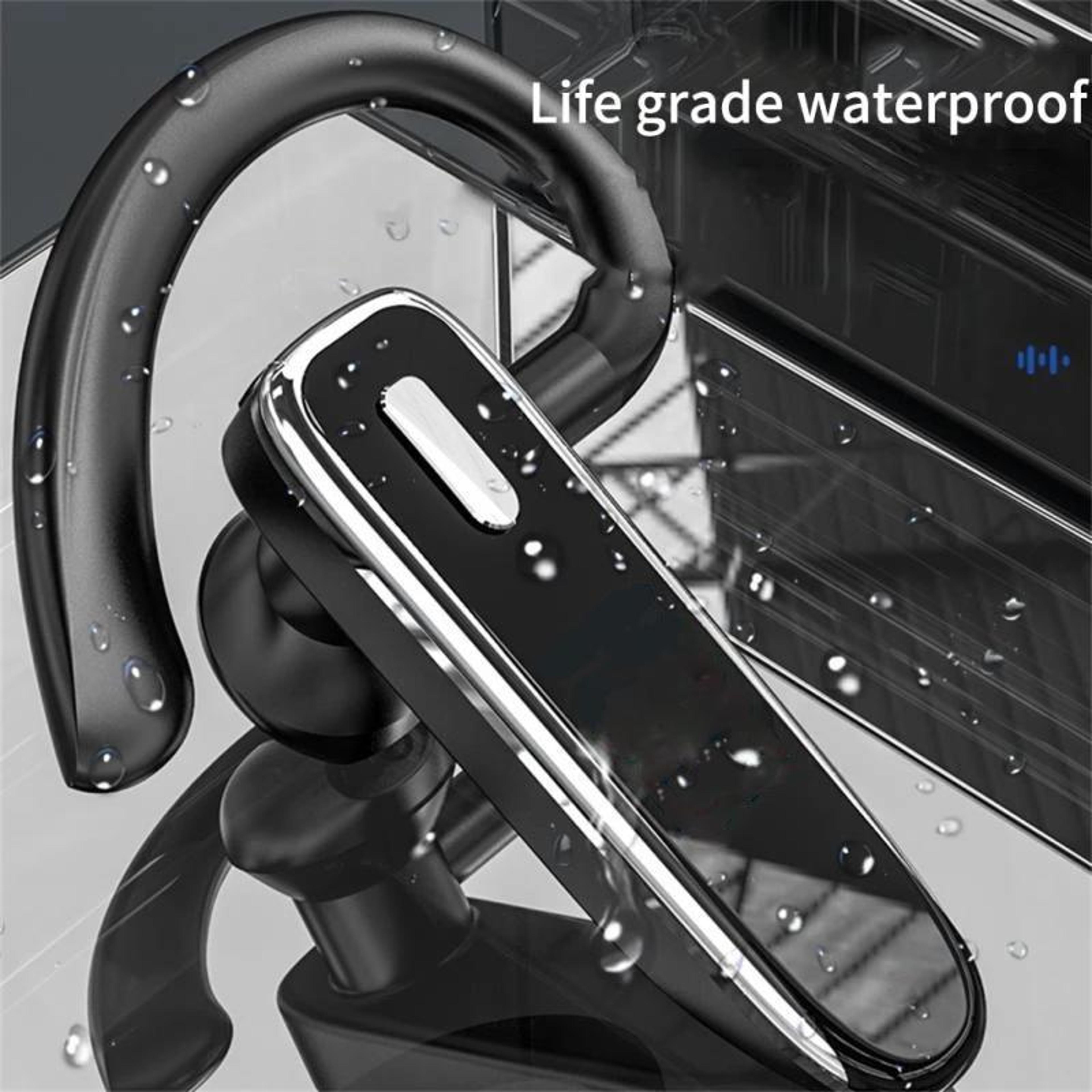 K50 Bluetooth 53 Wireless Ear Hook Headset With Mic For Driving Work  Sports 5