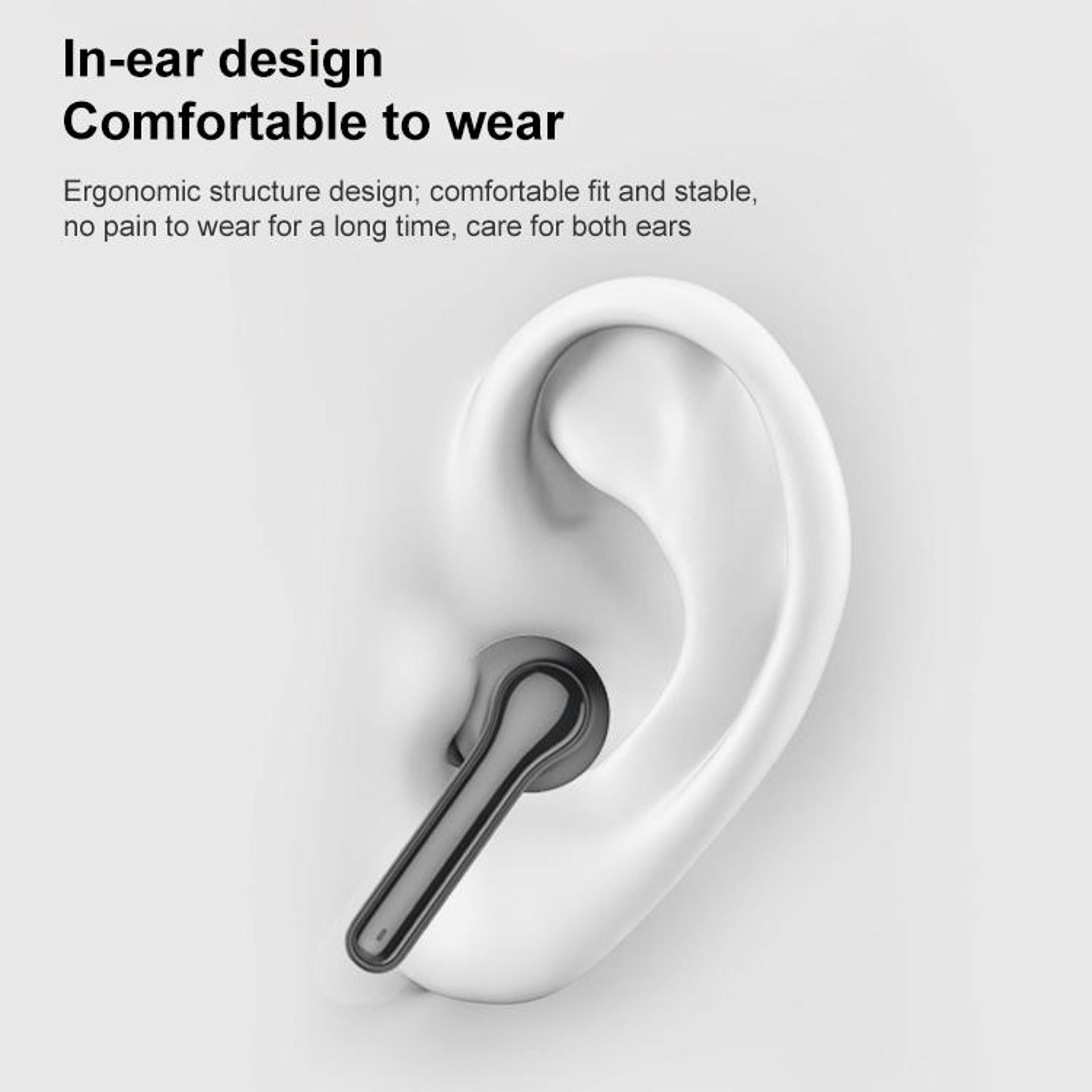ETE 52 Low Latency Wireless Gaming Earbuds With Bluetooth 50 And Type C Charging 4