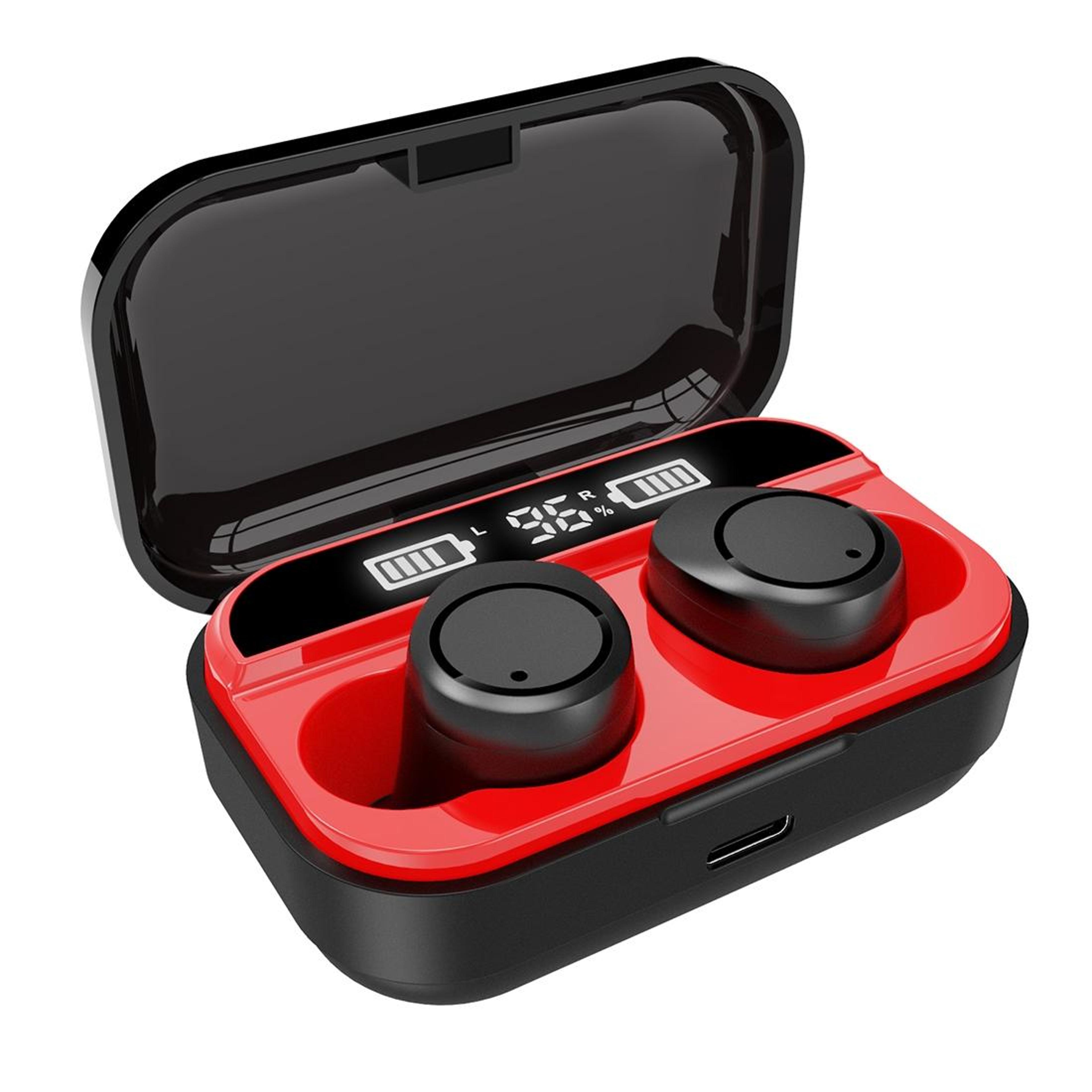 X5 Bluetooth 50 Wireless Earbuds With LED Charging Case  Smart Touch Control 5