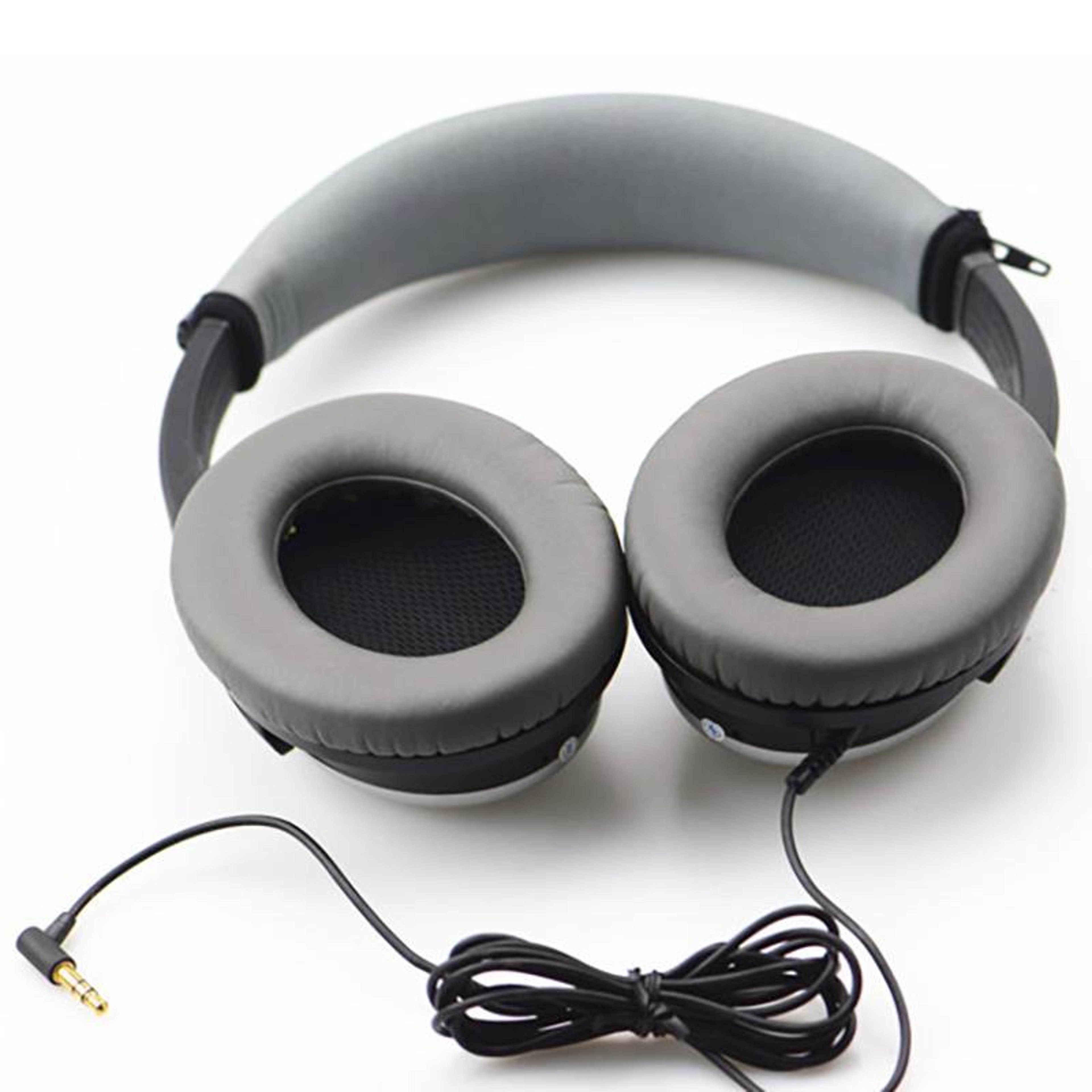 BOSE QC2 QC15 Neoprene Headband Cover With Zipper Soft Replacement Cushion 3