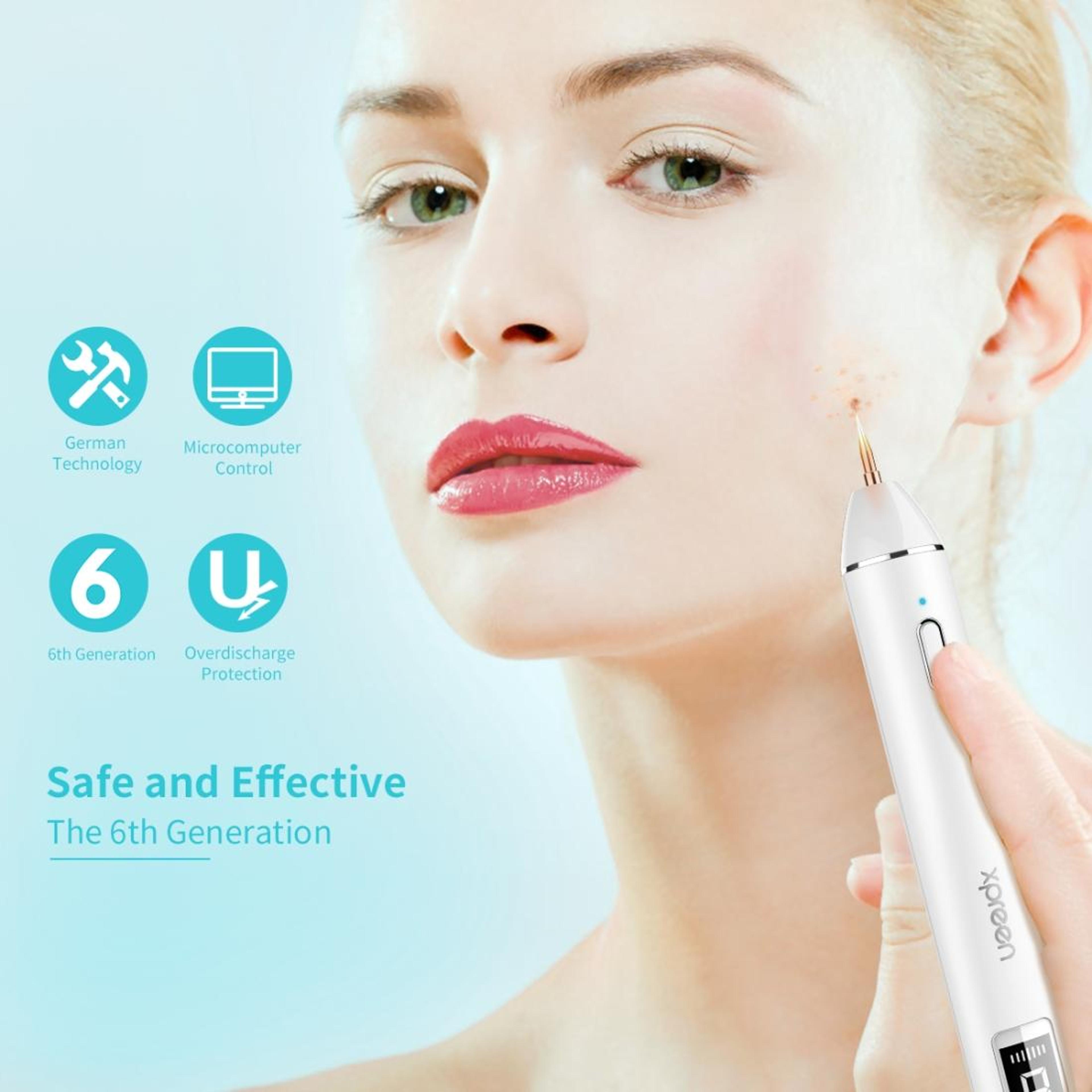 Xpreen Professional Dark Spot Remover Pen With LED Display For Moles Freckles  Skin Tags 2