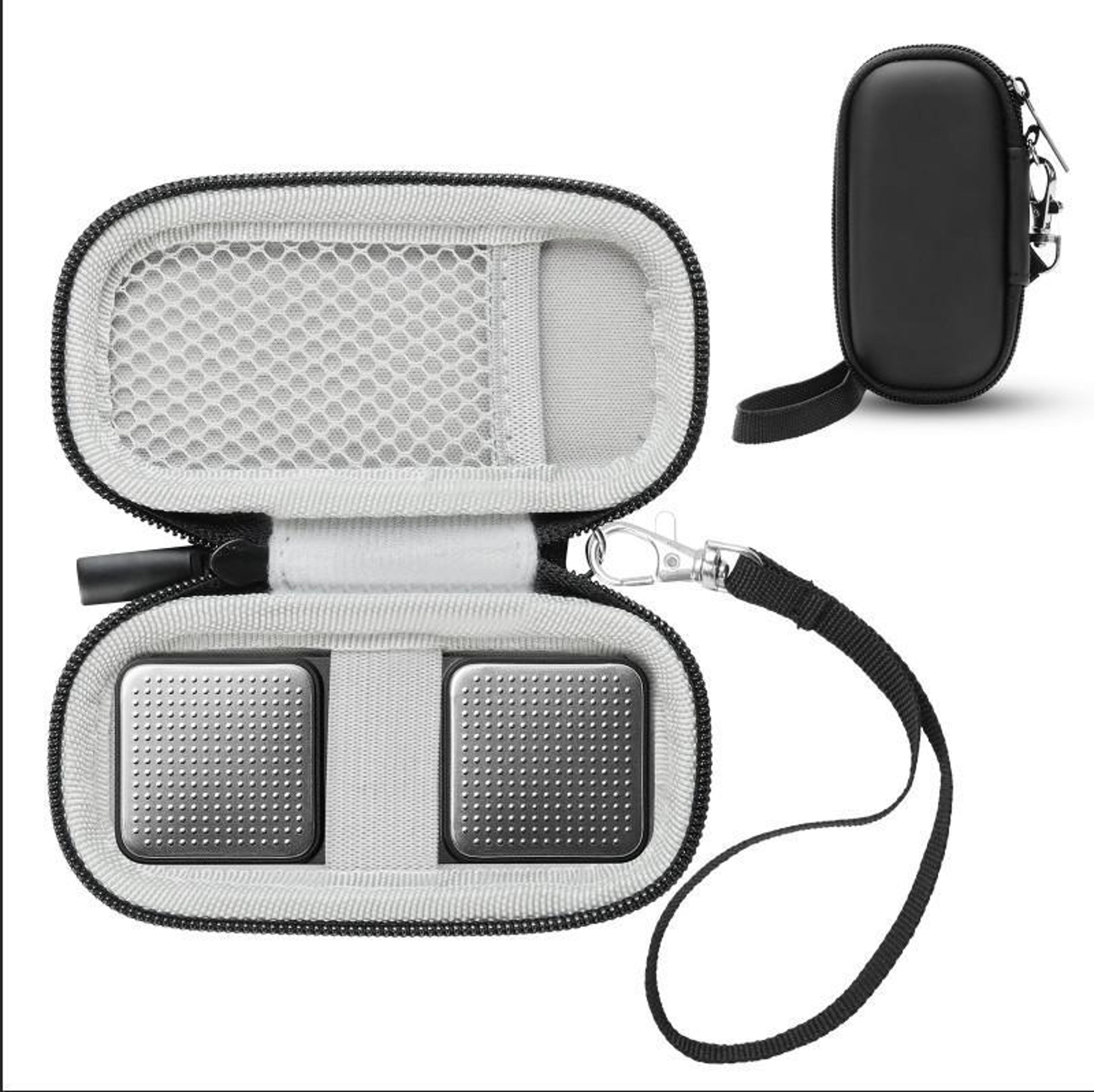 portable kardiamobile case for alivecor ecg & 6l ekg monitor with shockproof travel protection