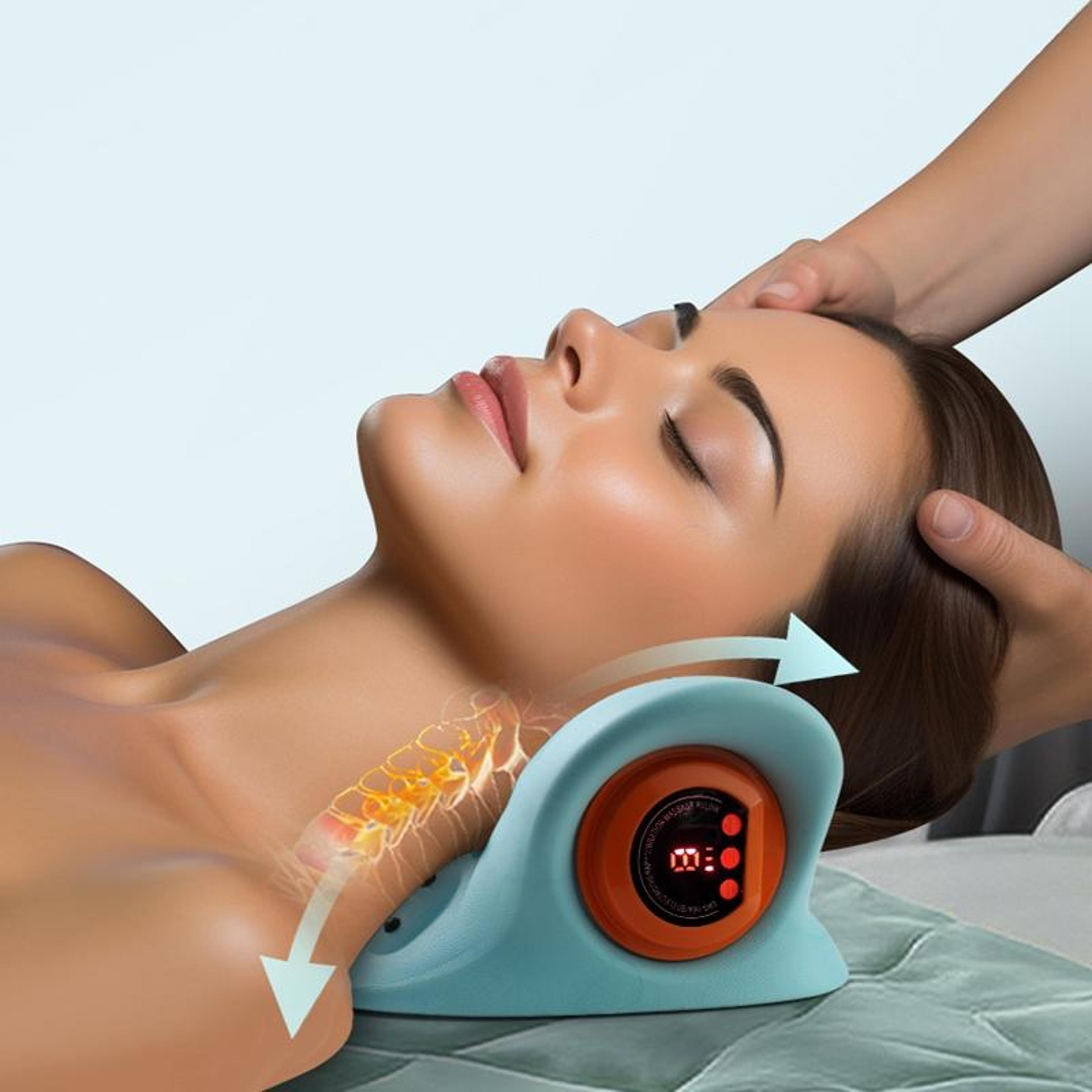 ThermaPulse EMS Neck  Shoulder Massager With Heat And Vibration Relief 2