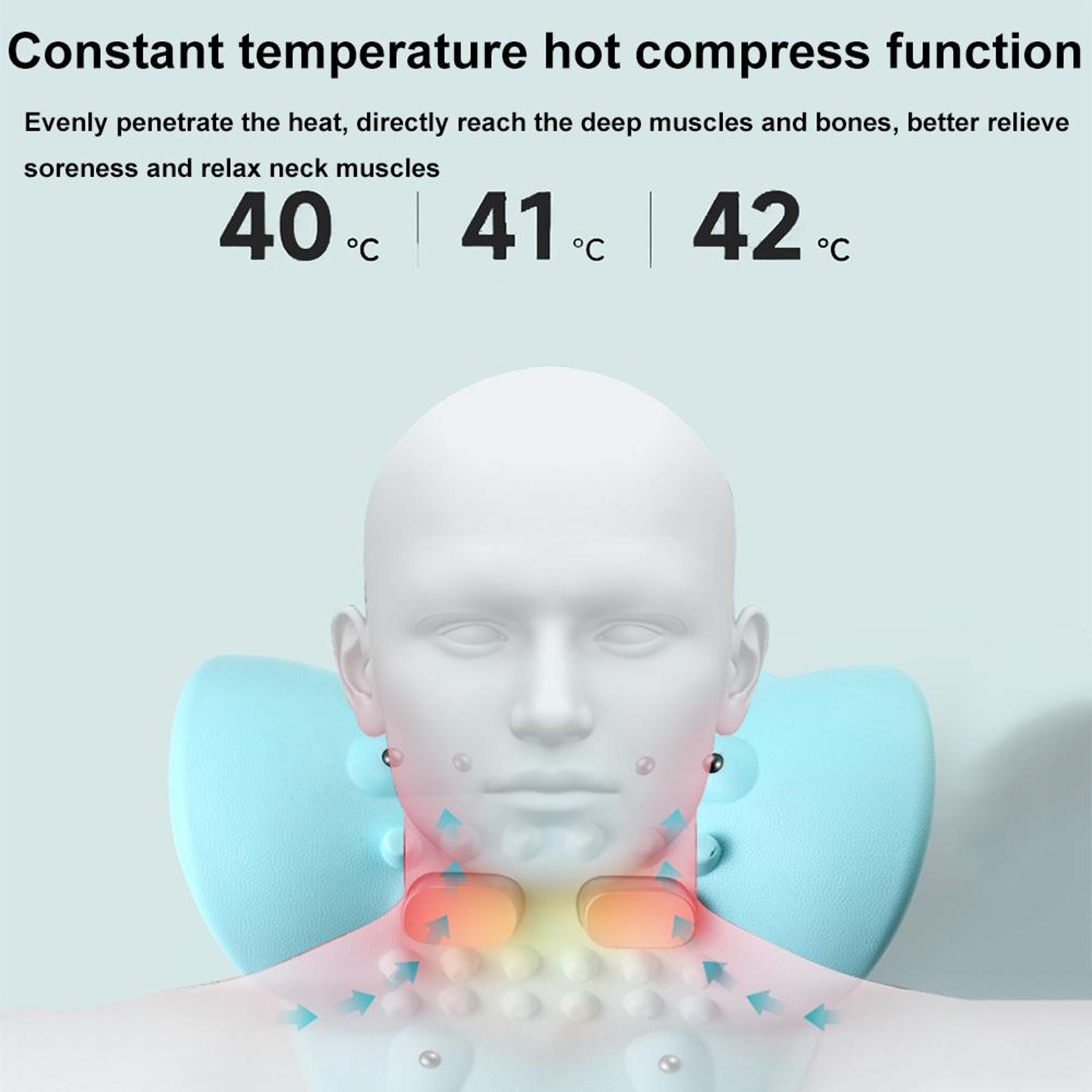 ThermaPulse EMS Neck  Shoulder Massager With Heat And Vibration Relief 5