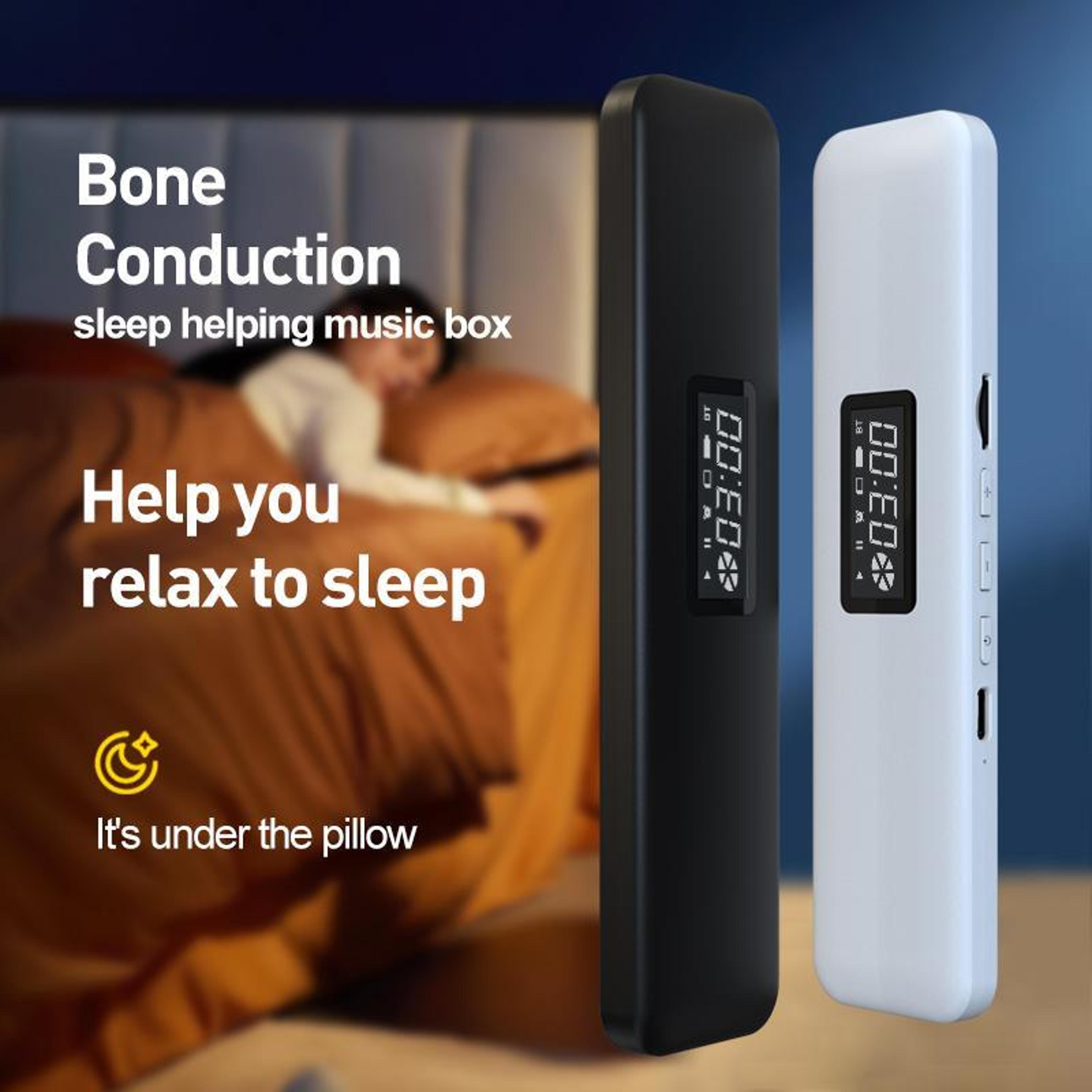 SleepBox Bone Conduction Sleep Speaker Bluetooth 53 Wireless Sleep Aid Headphones 1