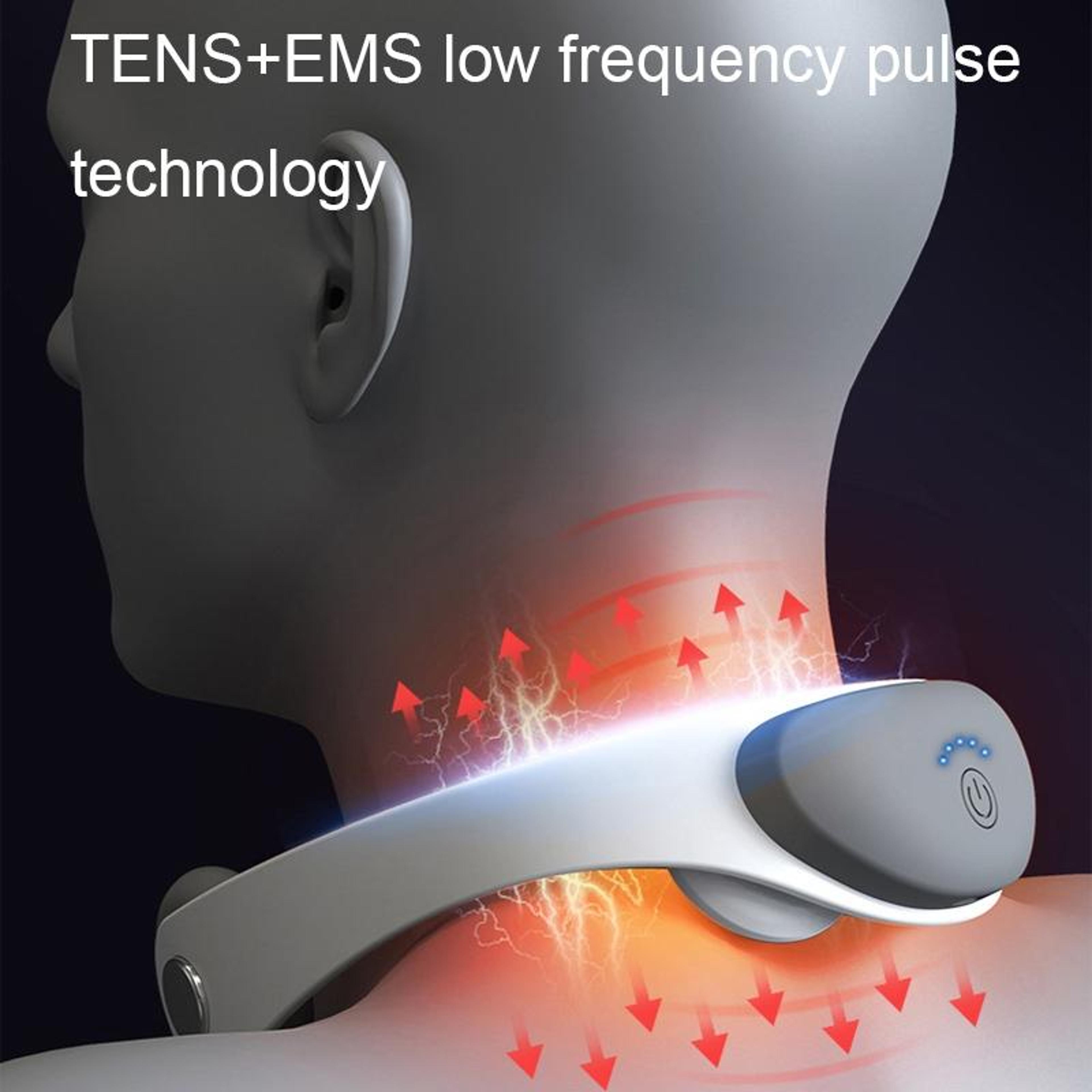 SmartPulse Neck Relief Massager With TENS Neck Massager  EMS Microcurrent Therapy 5
