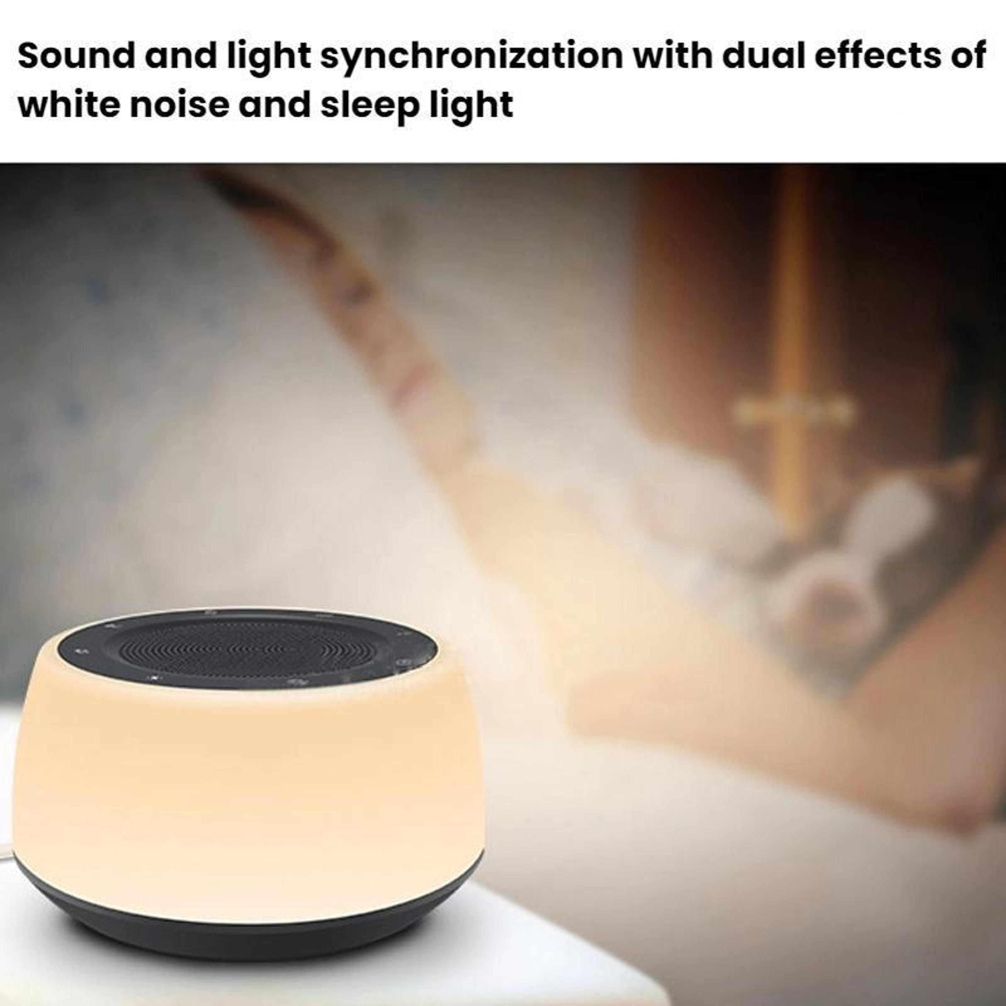 SereneGlow White Noise Machine With Night Light  Sleep Speaker For Bedroom Relaxation 6