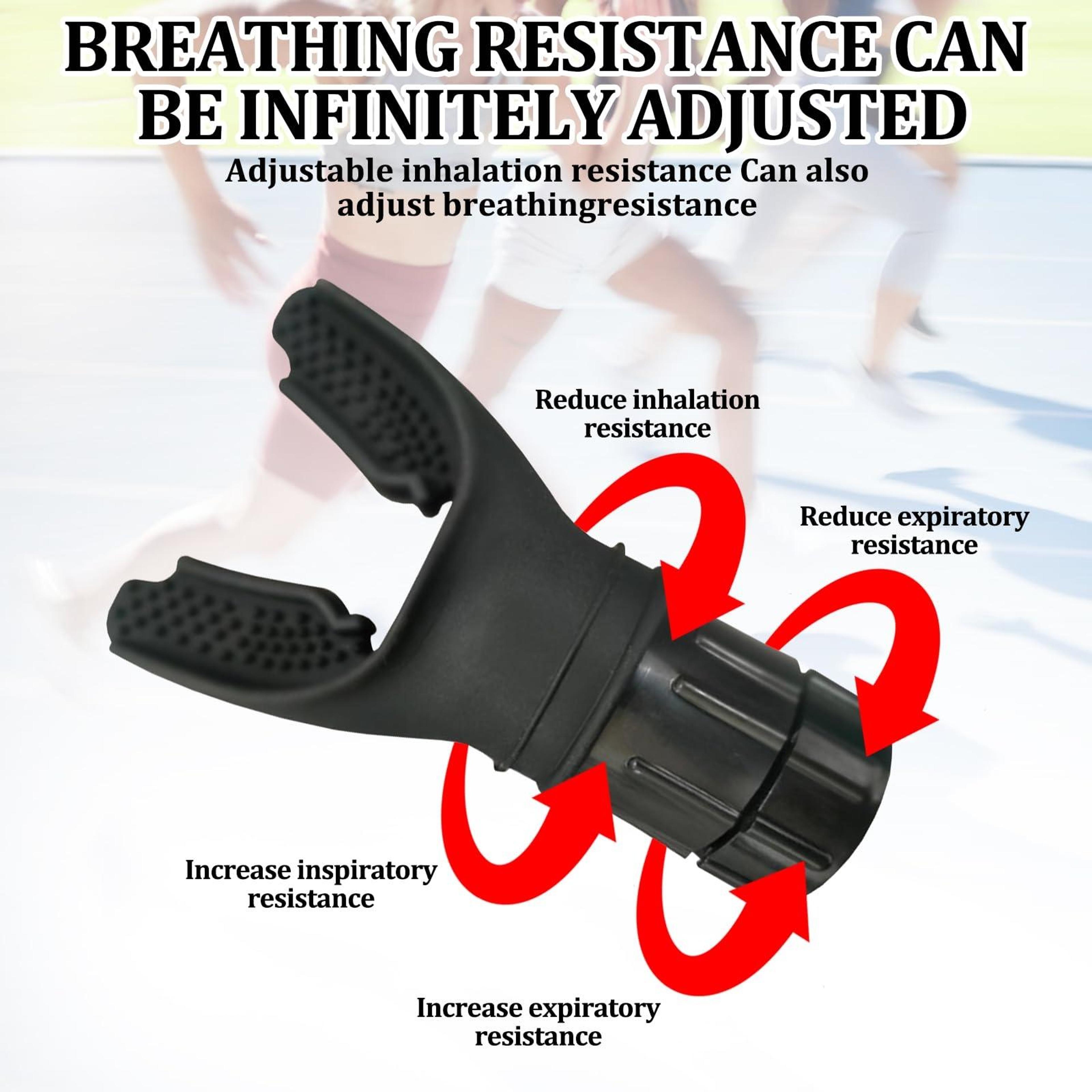 Adjustable Breathing Exerciser Lung Trainer For Strength Endurance  Lung Capacity Improvement 2