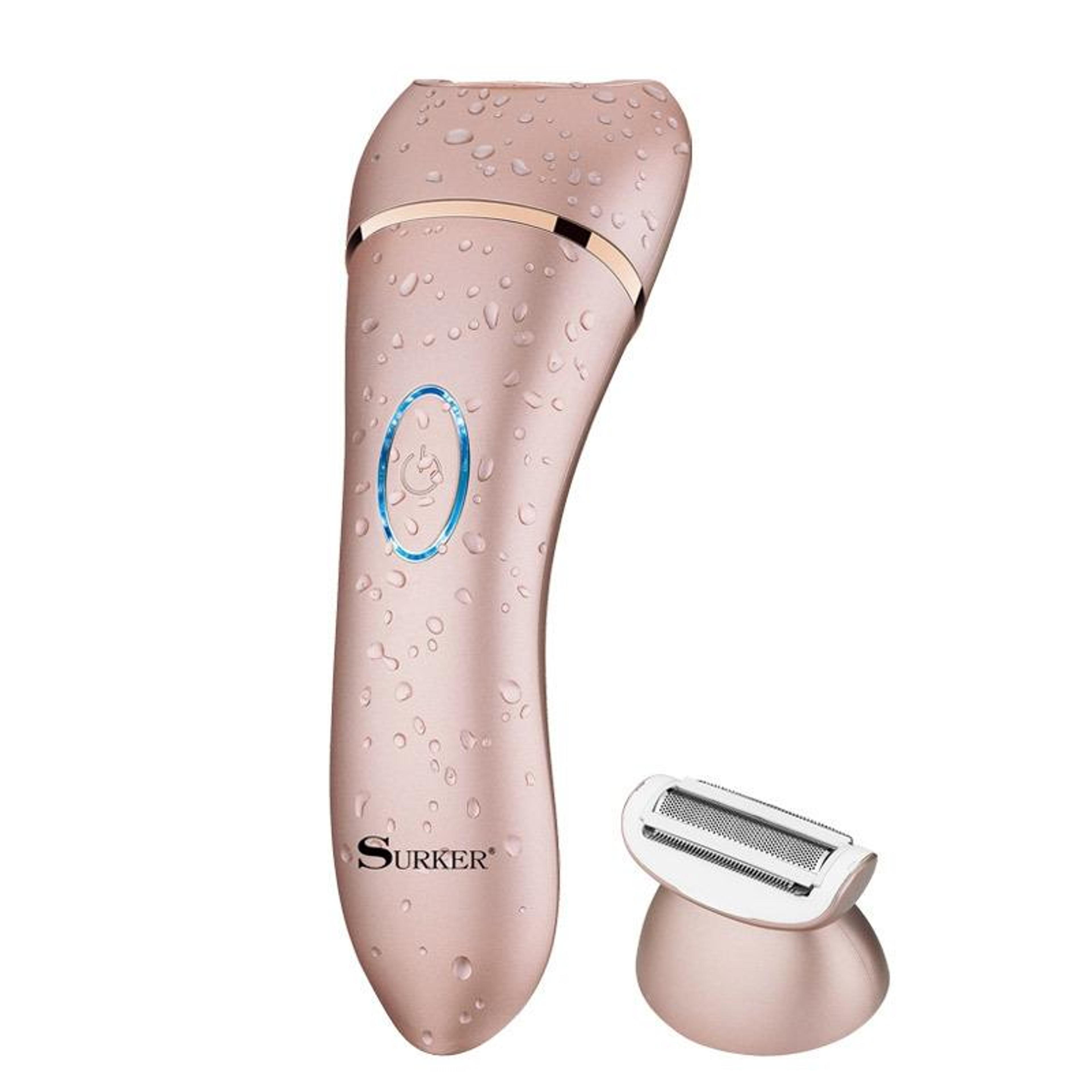 suker 2 in 1 electric epilator & womens shaver waterproof hair removal device