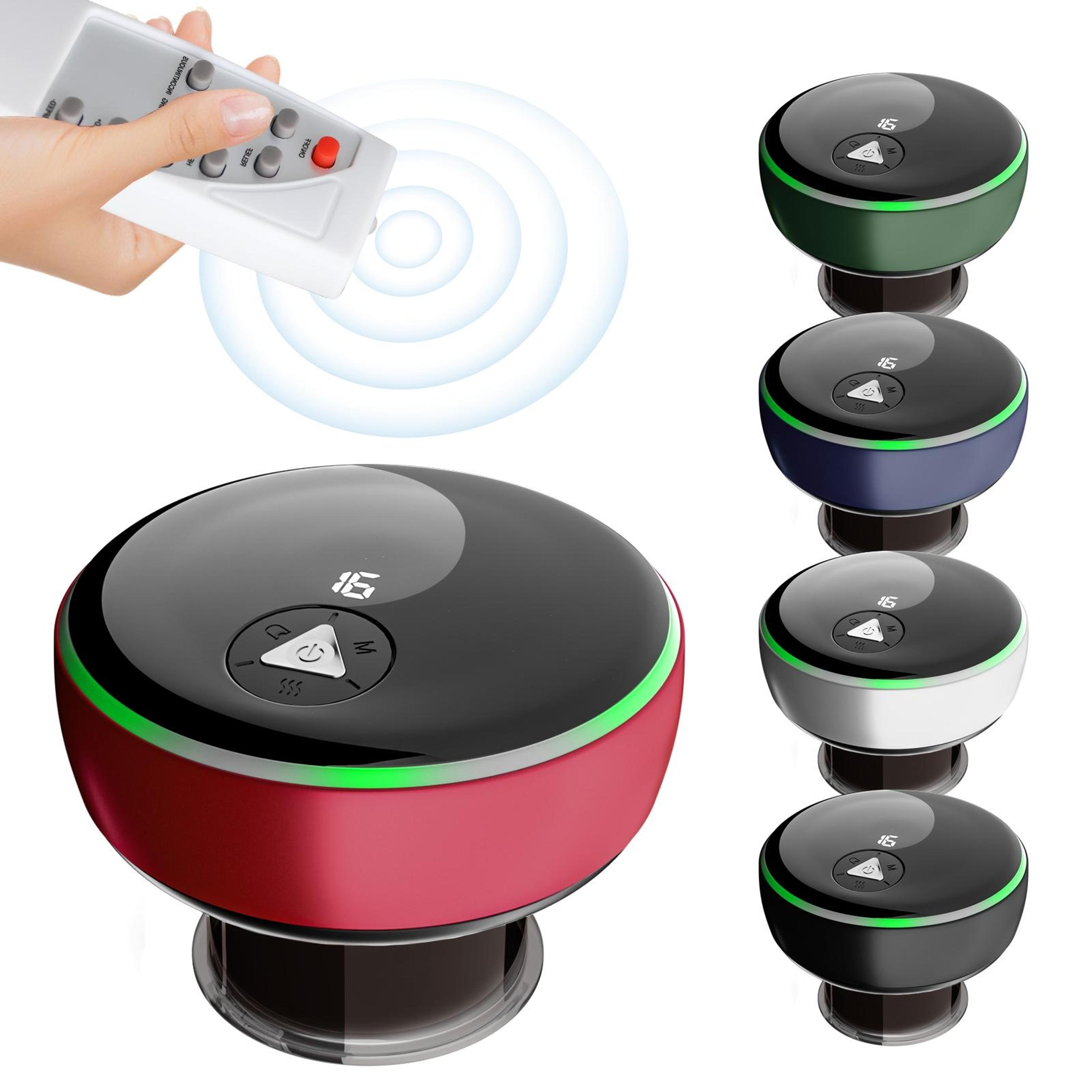 Smart Heated Electric Cupping Massager With Remote Control  Deep Tissue Heat Therapy 1
