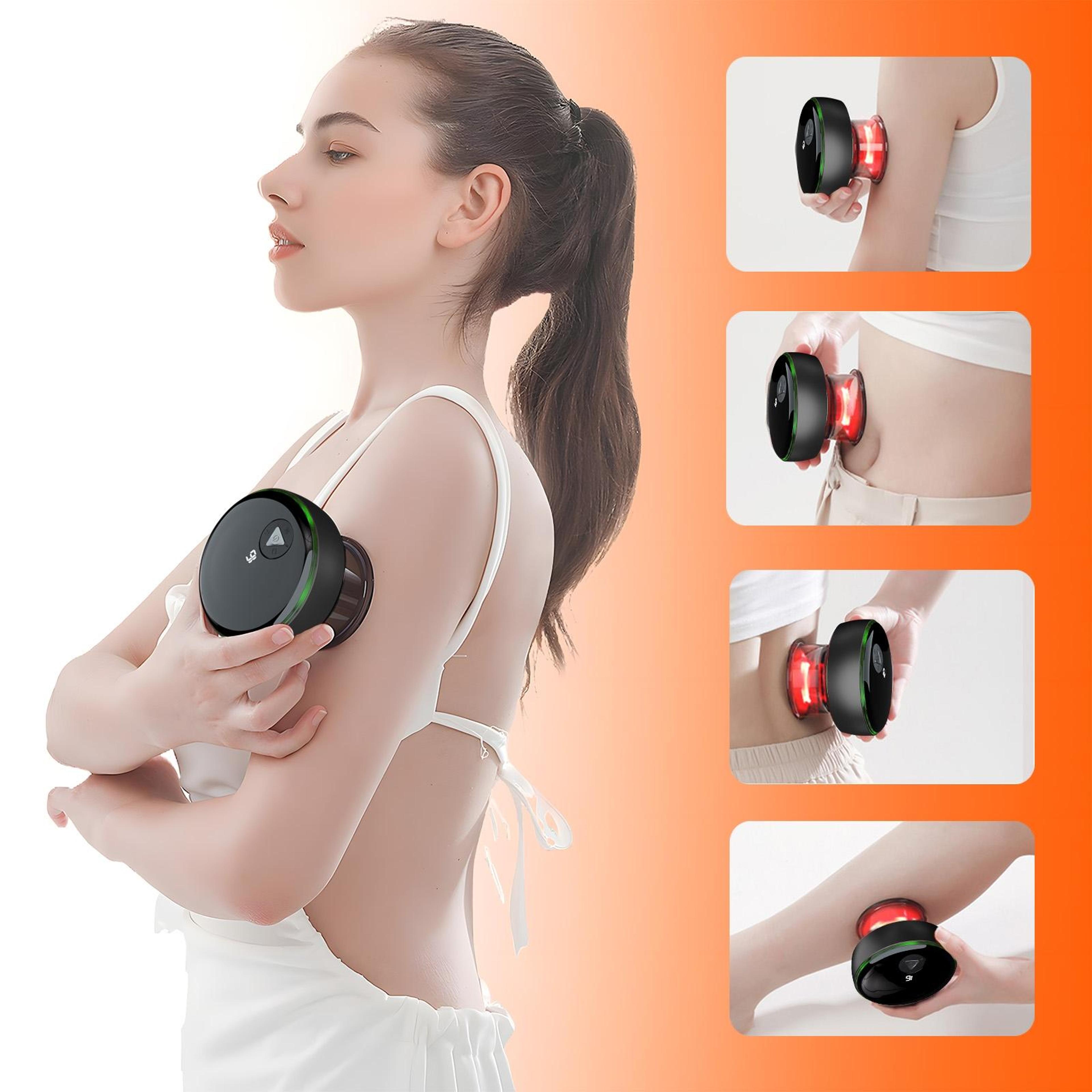 Smart Heated Electric Cupping Massager With Remote Control  Deep Tissue Heat Therapy 7