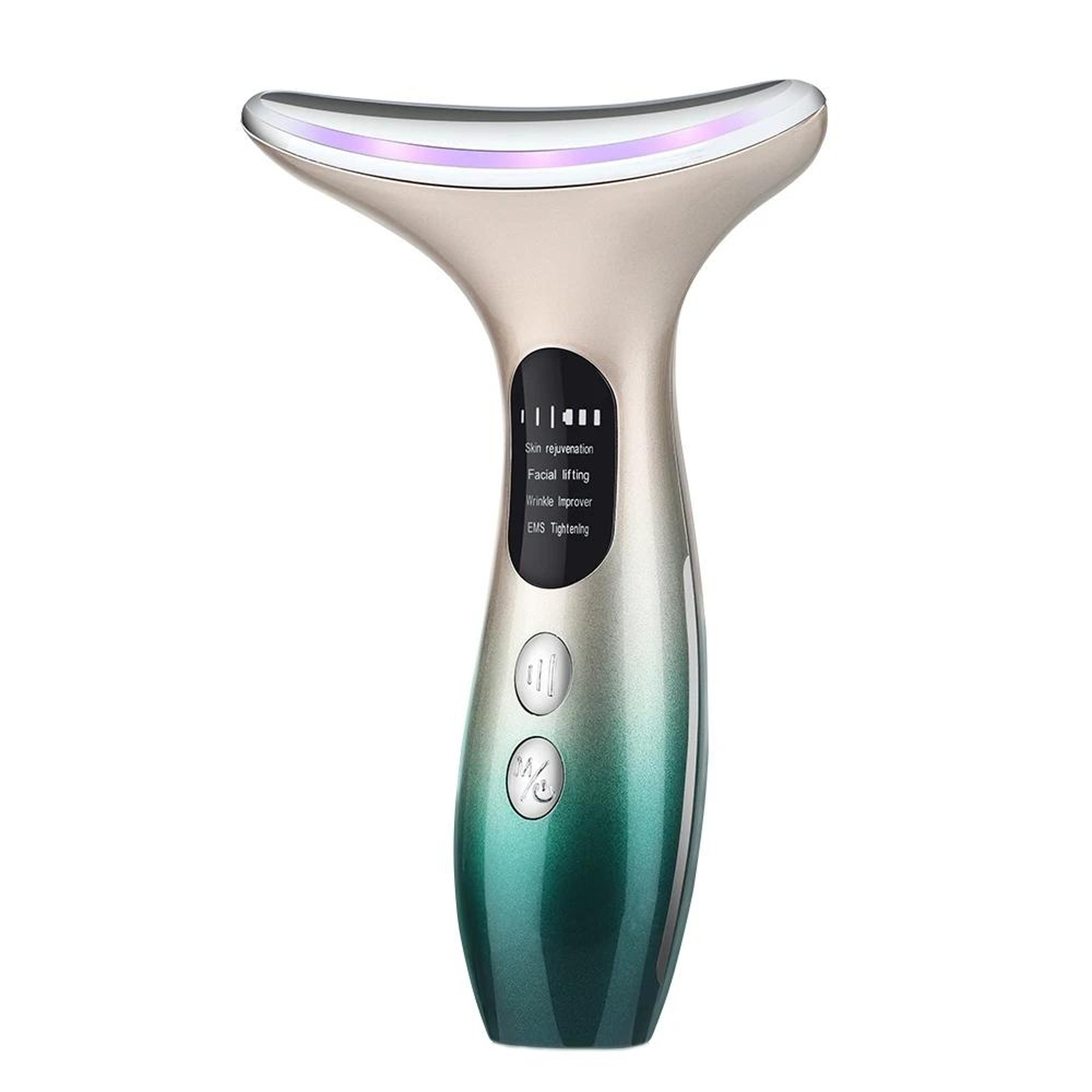 RadianceLift EMS Neck  Face Massager With LED Light Therapy And Heat Care 1