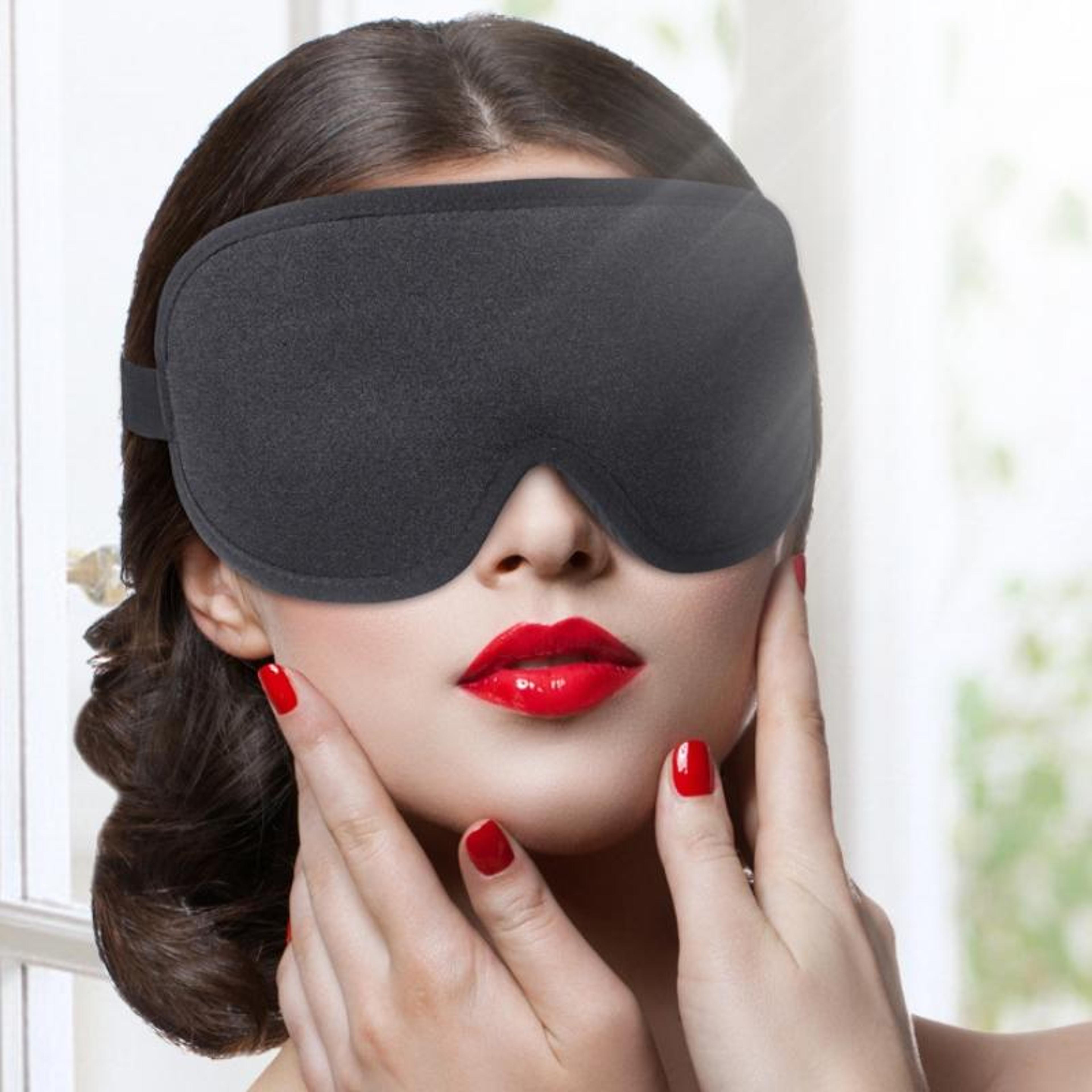 ContourCloud 3D Sleep Mask For Travel Blackout Rest  Pressure Free Comfort 6