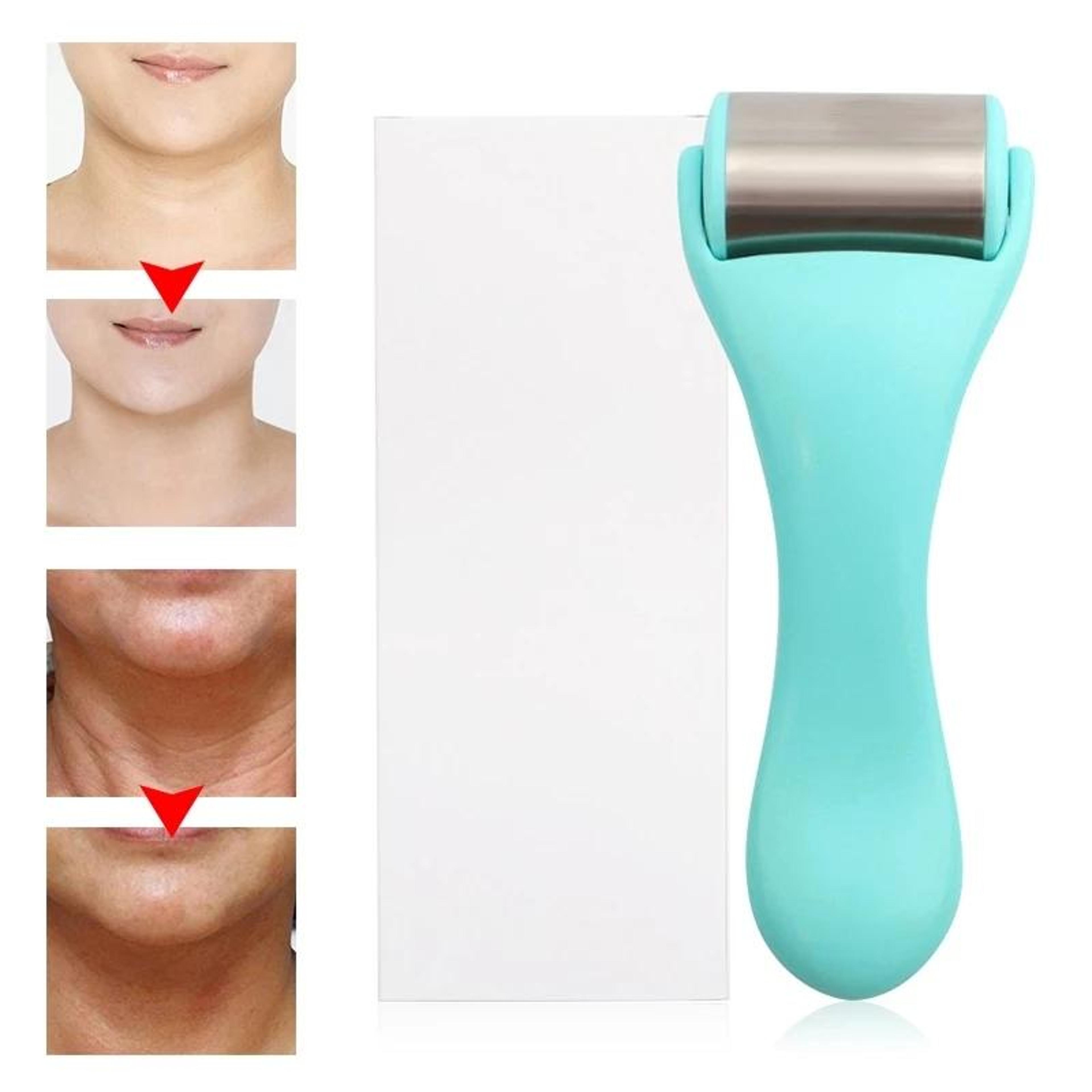 CryoLift Stainless Steel Ice Roller Facial Massager For Firming Depuffing  Skin Soothing 10