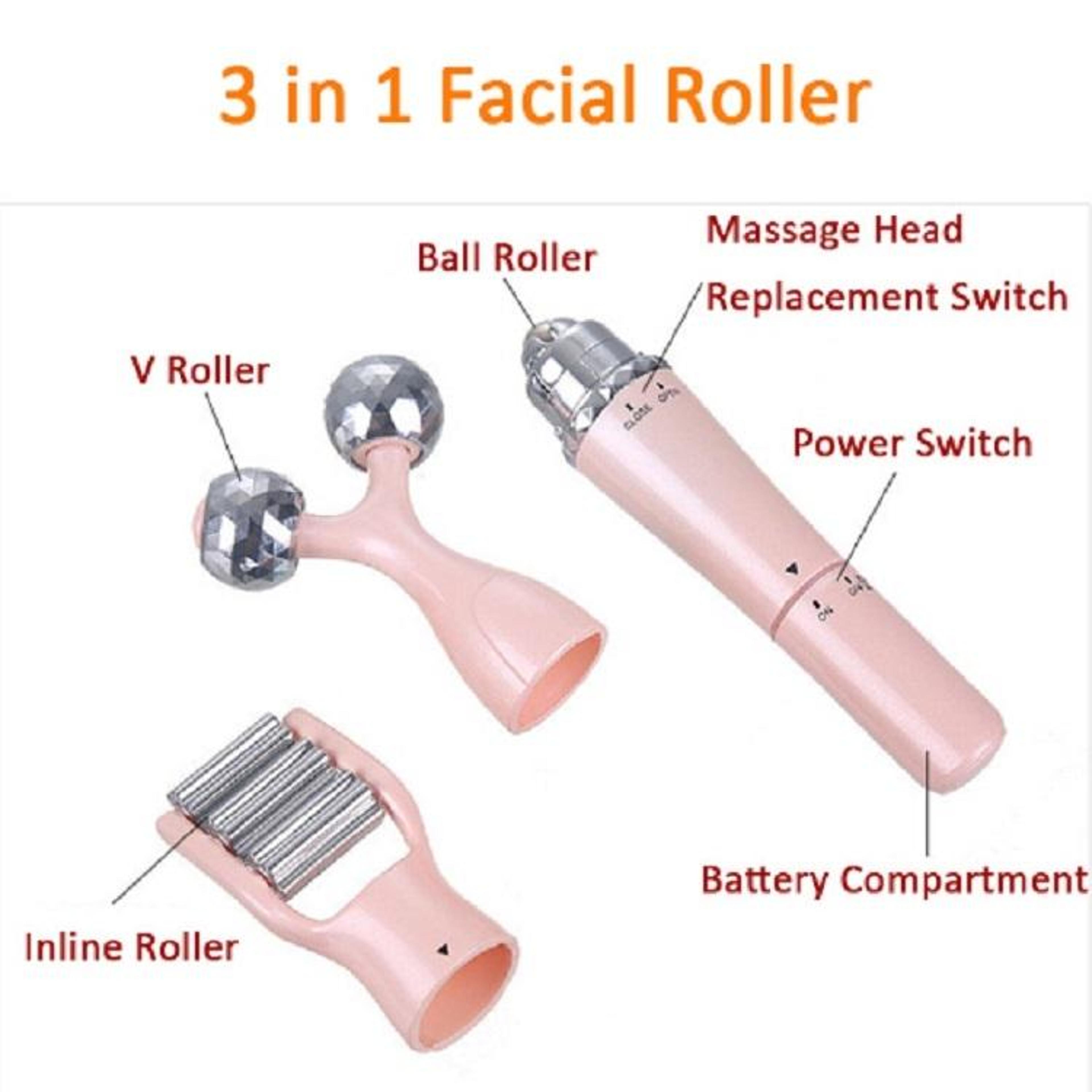 3D Facial Massager Face Lift Roller  Eye Massager For Skin Firming And Double Chin Reduction 6