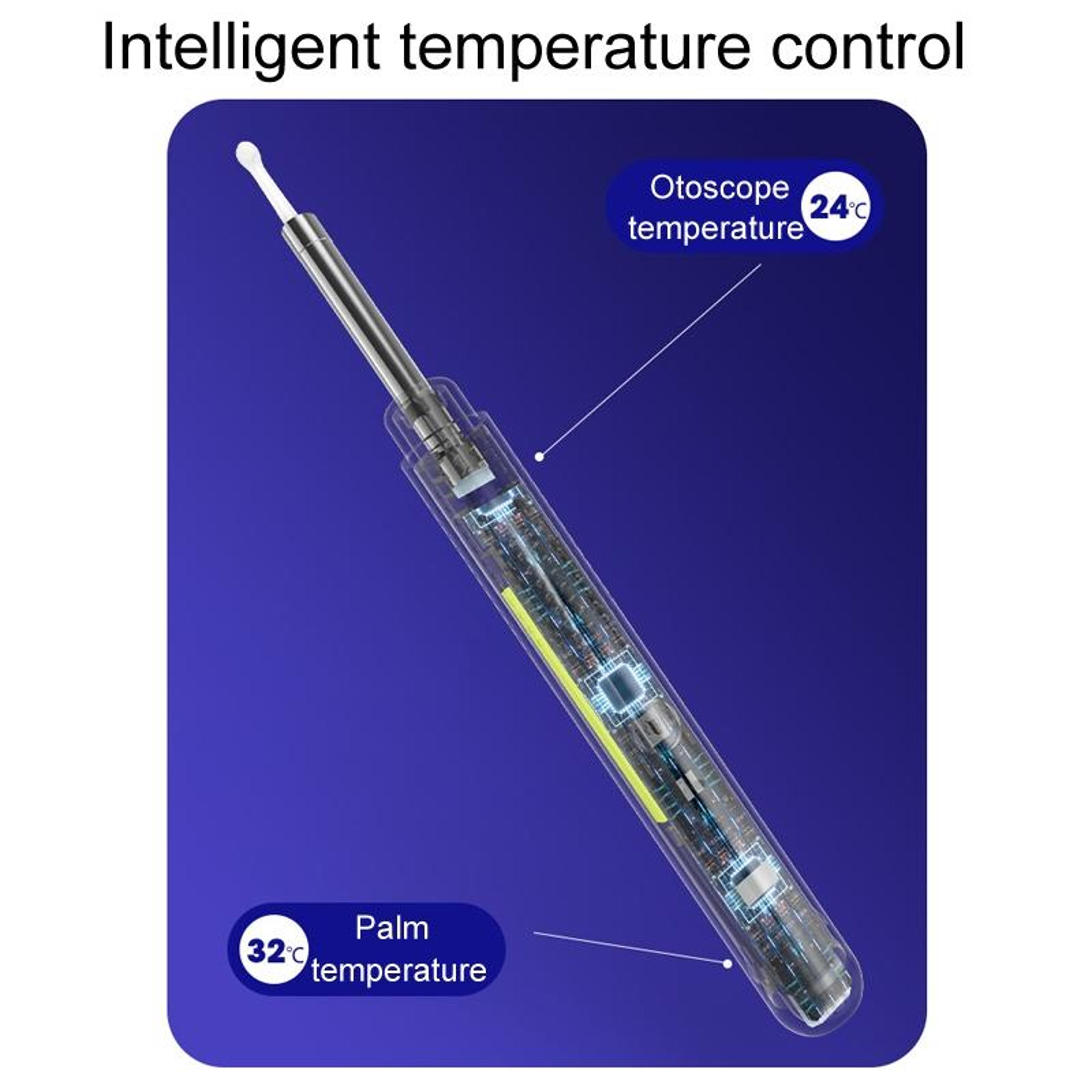 Smart HD Ear Wax Removal Camera With App Control Wireless Visual Ear Cleaner 6