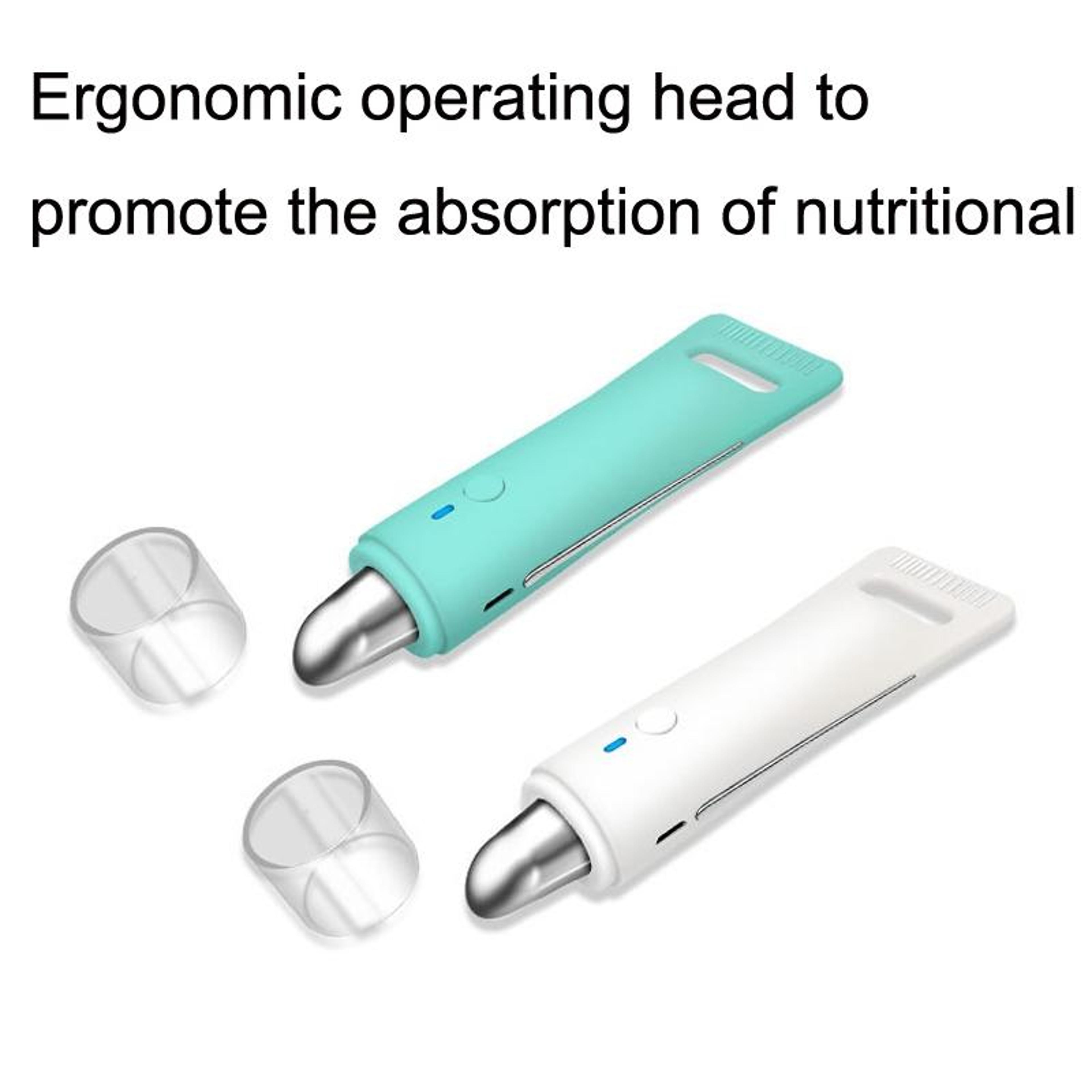 EMS Heated Eye Massage Pen For Dark Circles Puffiness  Fine Line Care 8