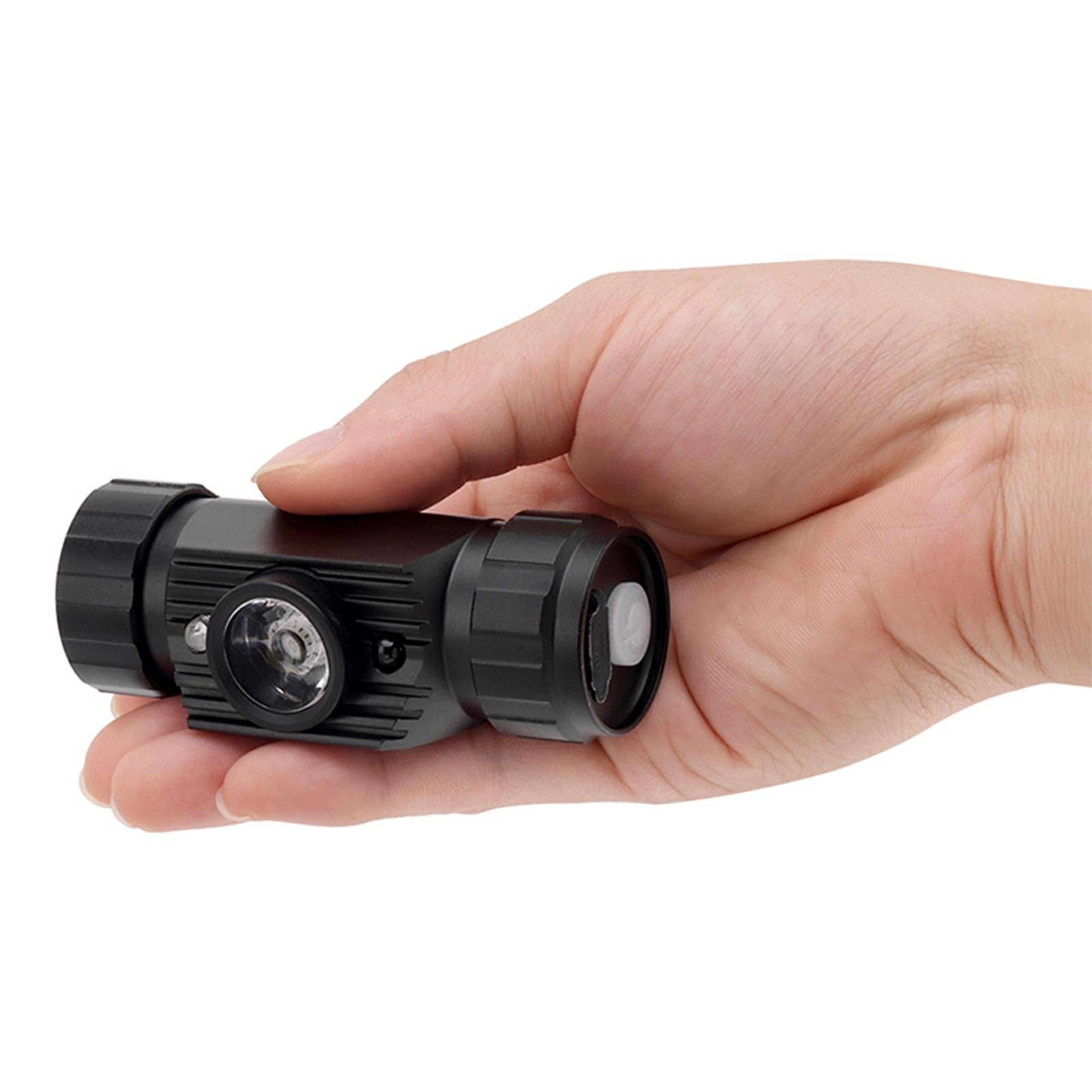 Motion Sensor LED Headlamp Rechargeable Waterproof Head Torch For Fishing Camping  Outdoor Work 1