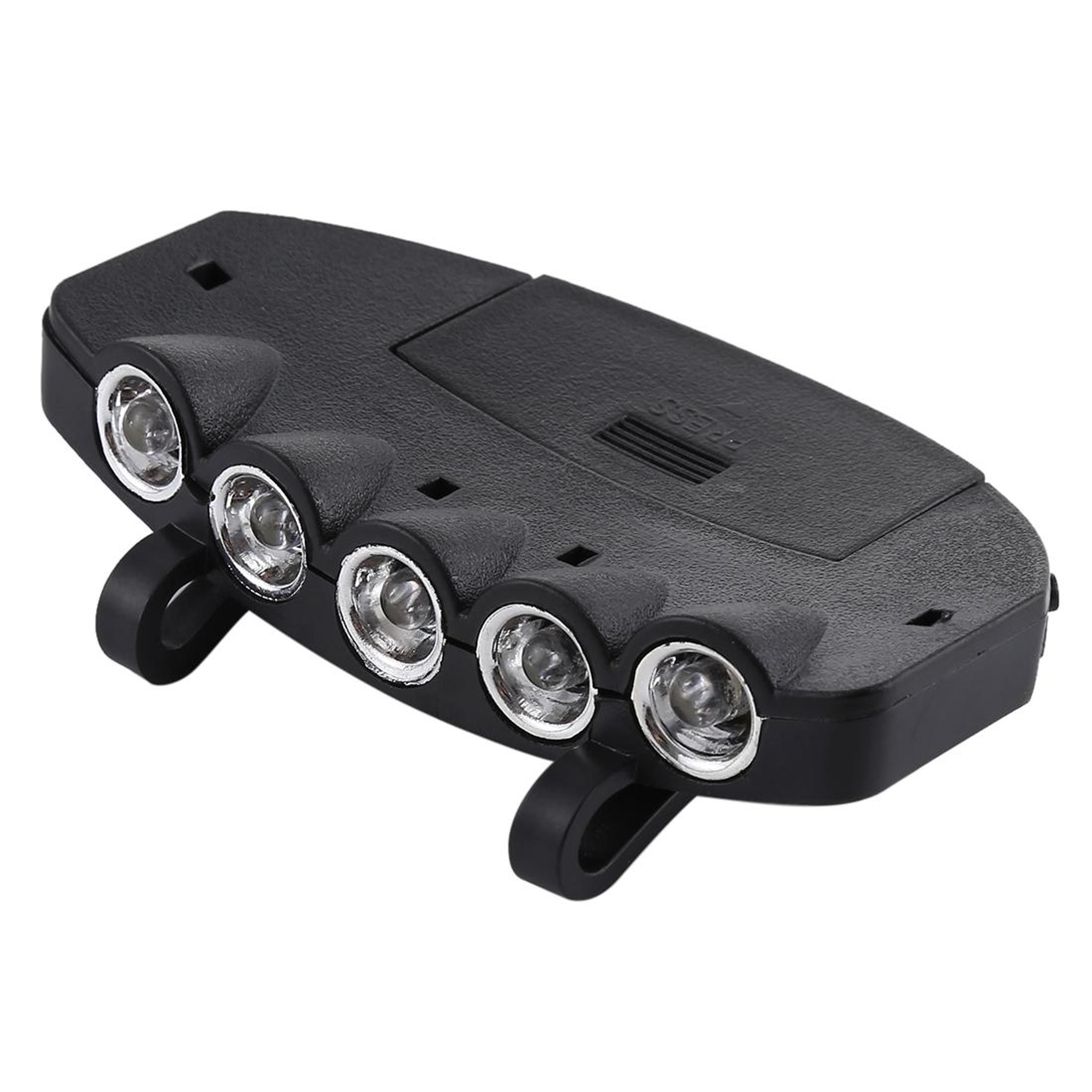 5 LED Clip On Cap Light Headlamp For Fishing Camping Hiking And Hands Free Outdoor Work 4