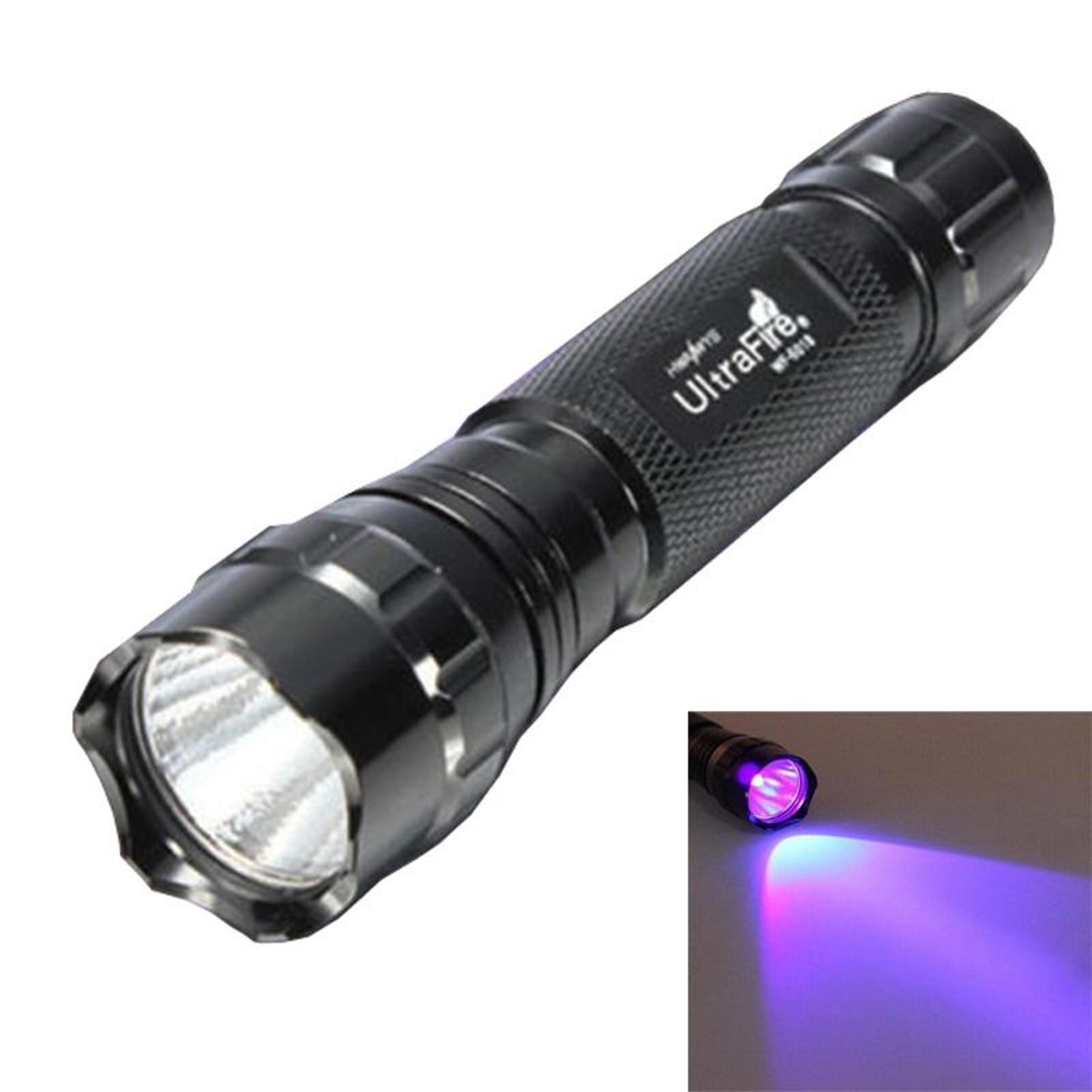 600LM UV Flashlight For Currency Detection Leak Inspection  Fluorescent Testing 1