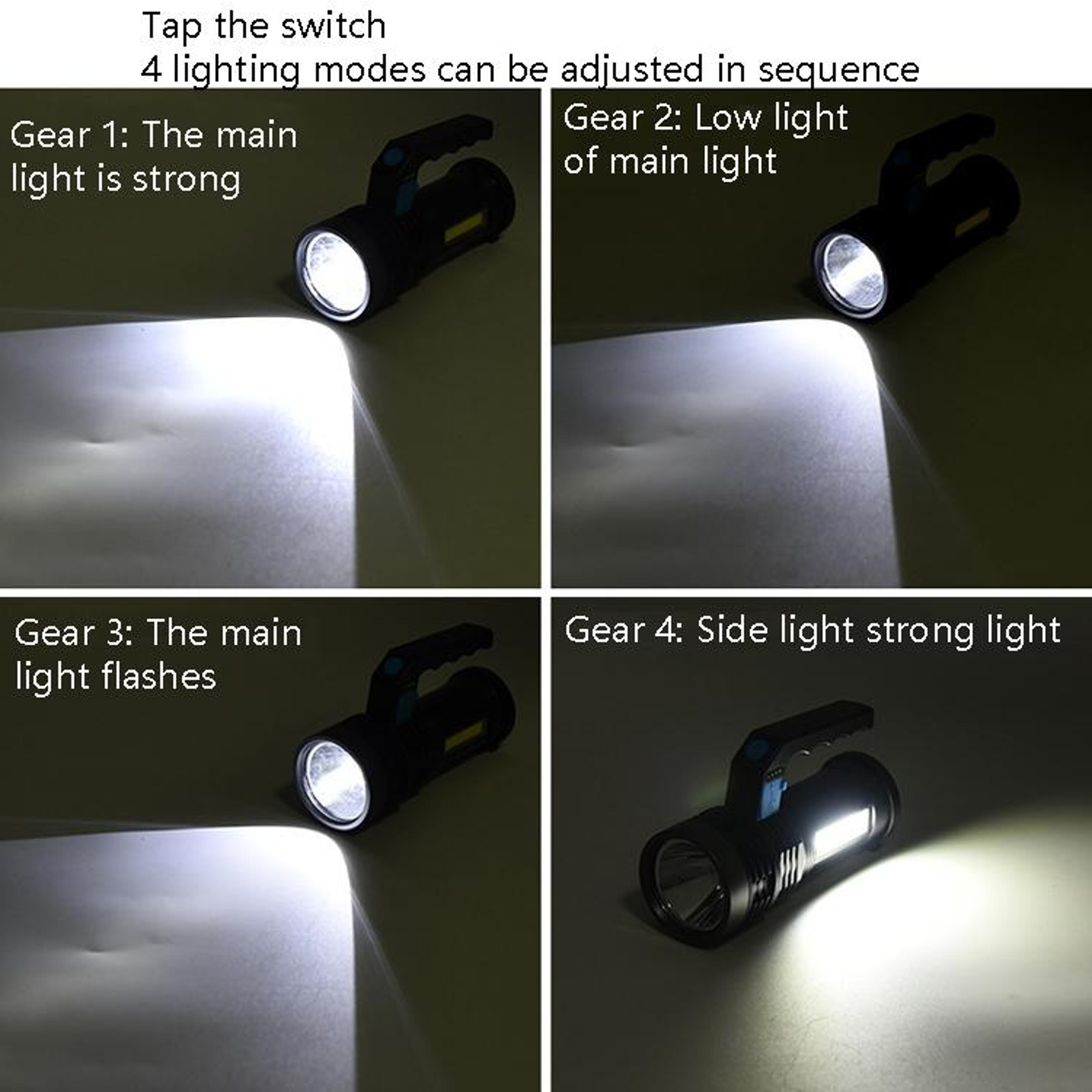20W Rechargeable Outdoor Searchlight  Portable LED Torch For Camping  Emergencies 1