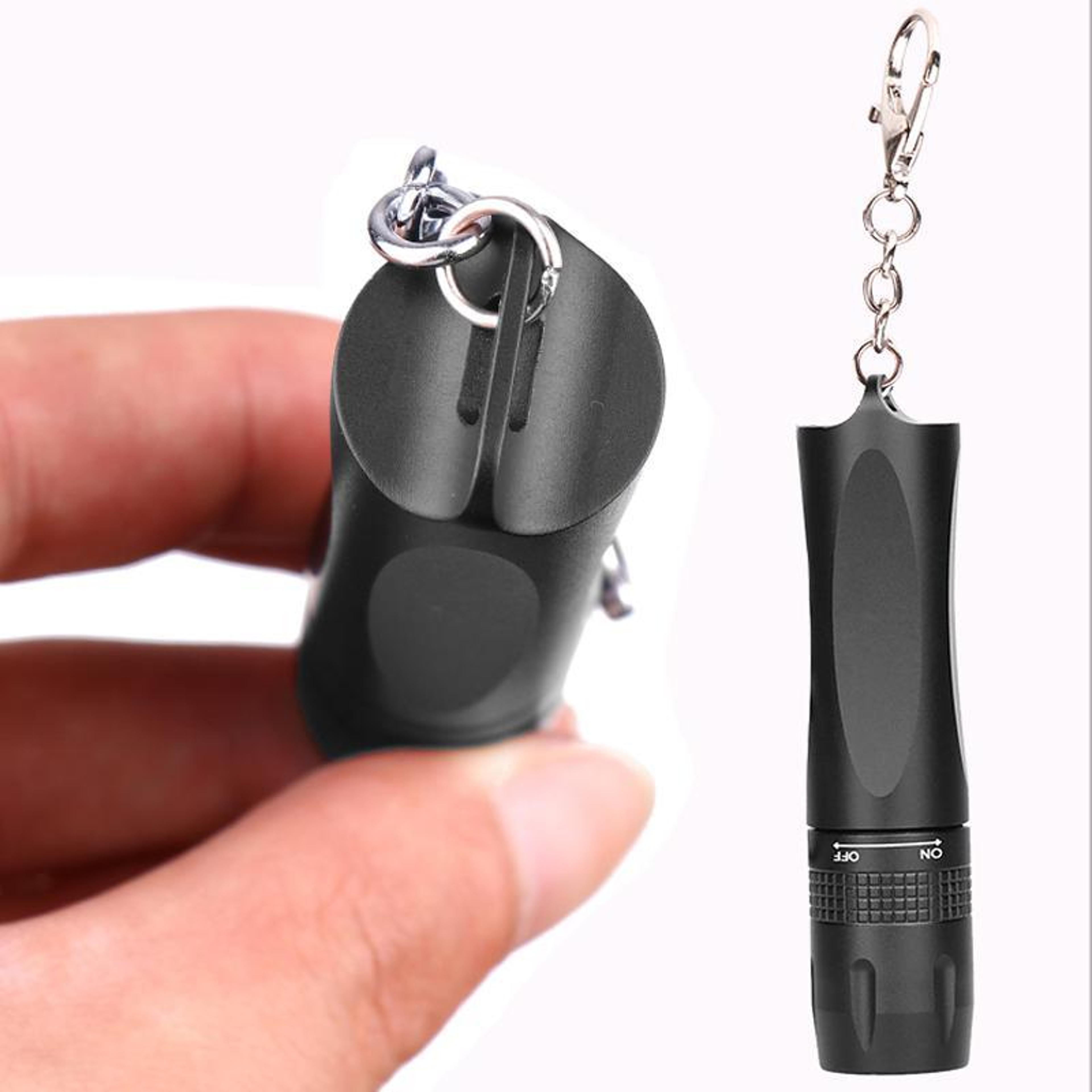 Mini Portable LED Keychain Flashlight Compact EDC Torch 4