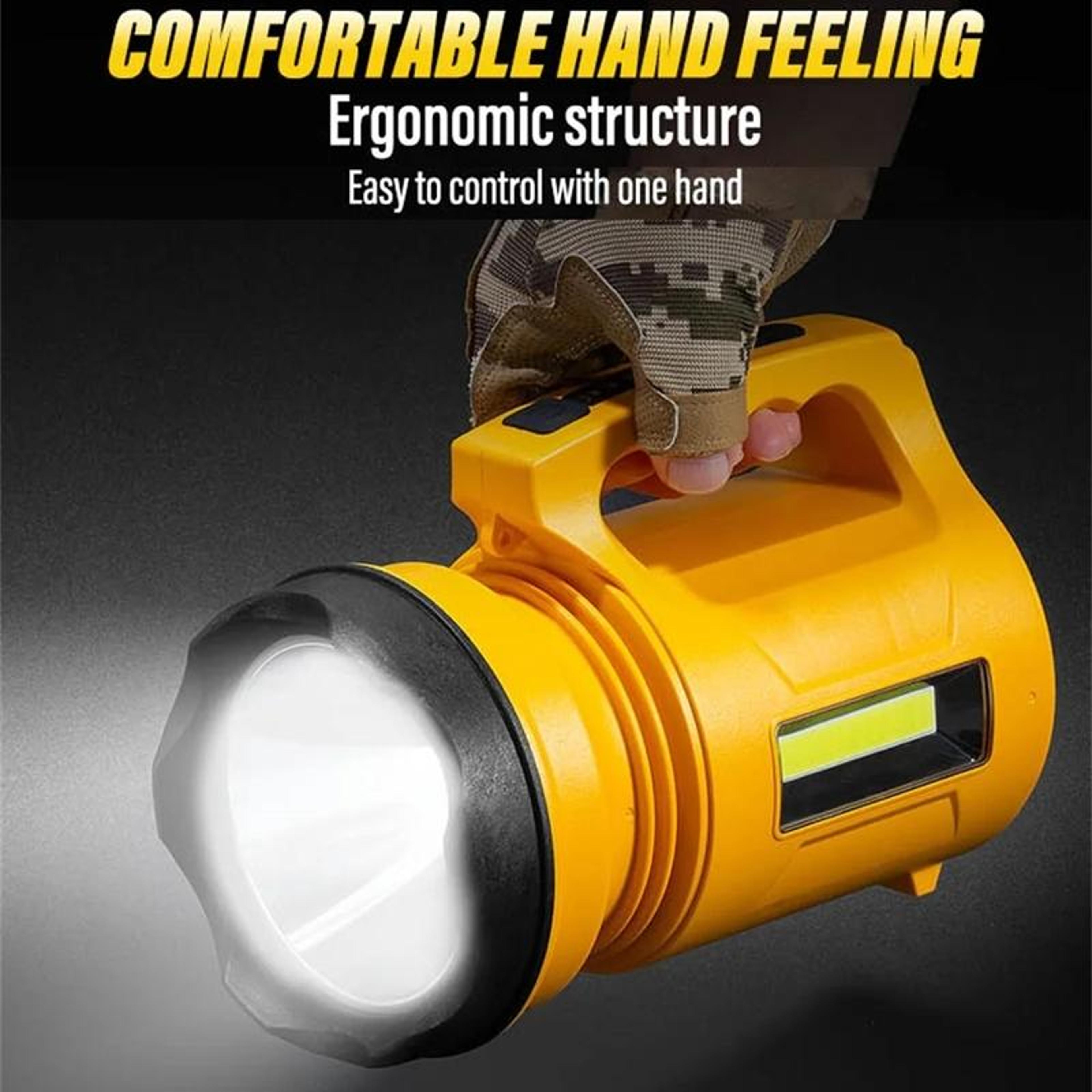 E SMARTER Rechargeable RGB Cycling Searchlight 1700LM Outdoor LED Spotlight With Type C Charging 8