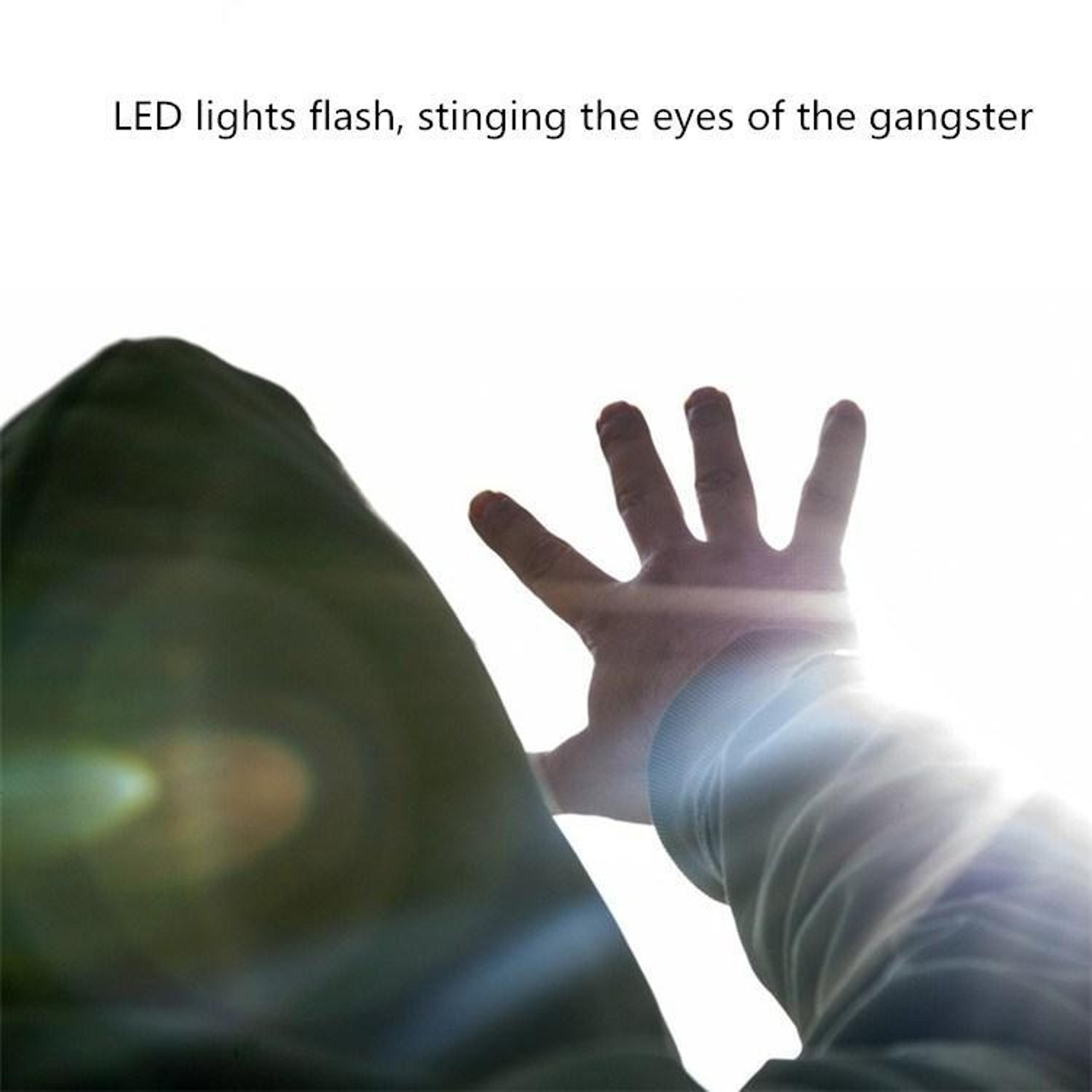 SafeGuard 130dB Personal Safety Alarm With LED Flashlight  SOS Emergency Alert 2