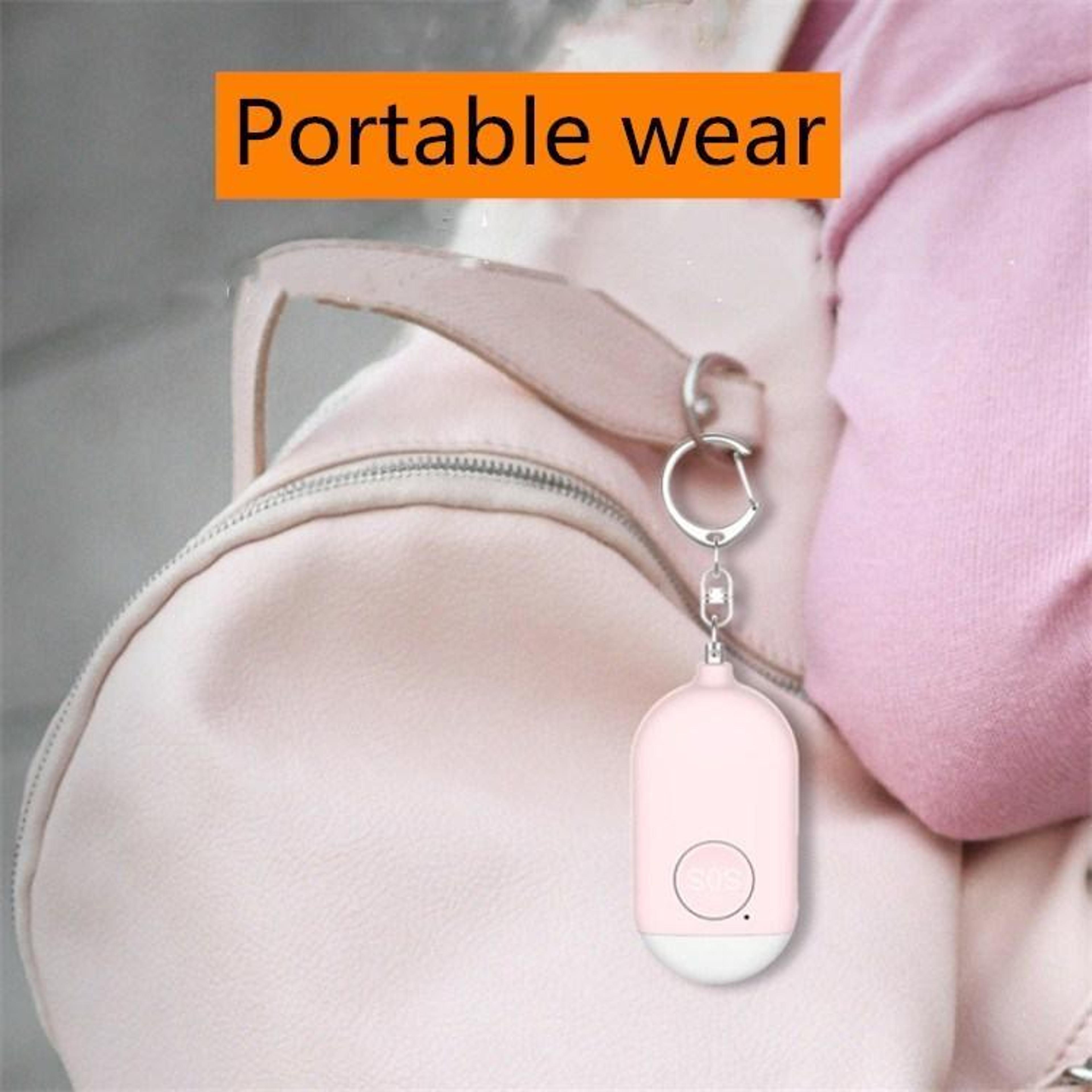 SafeGuard 130dB Personal Safety Alarm With LED Flashlight  SOS Emergency Alert 6