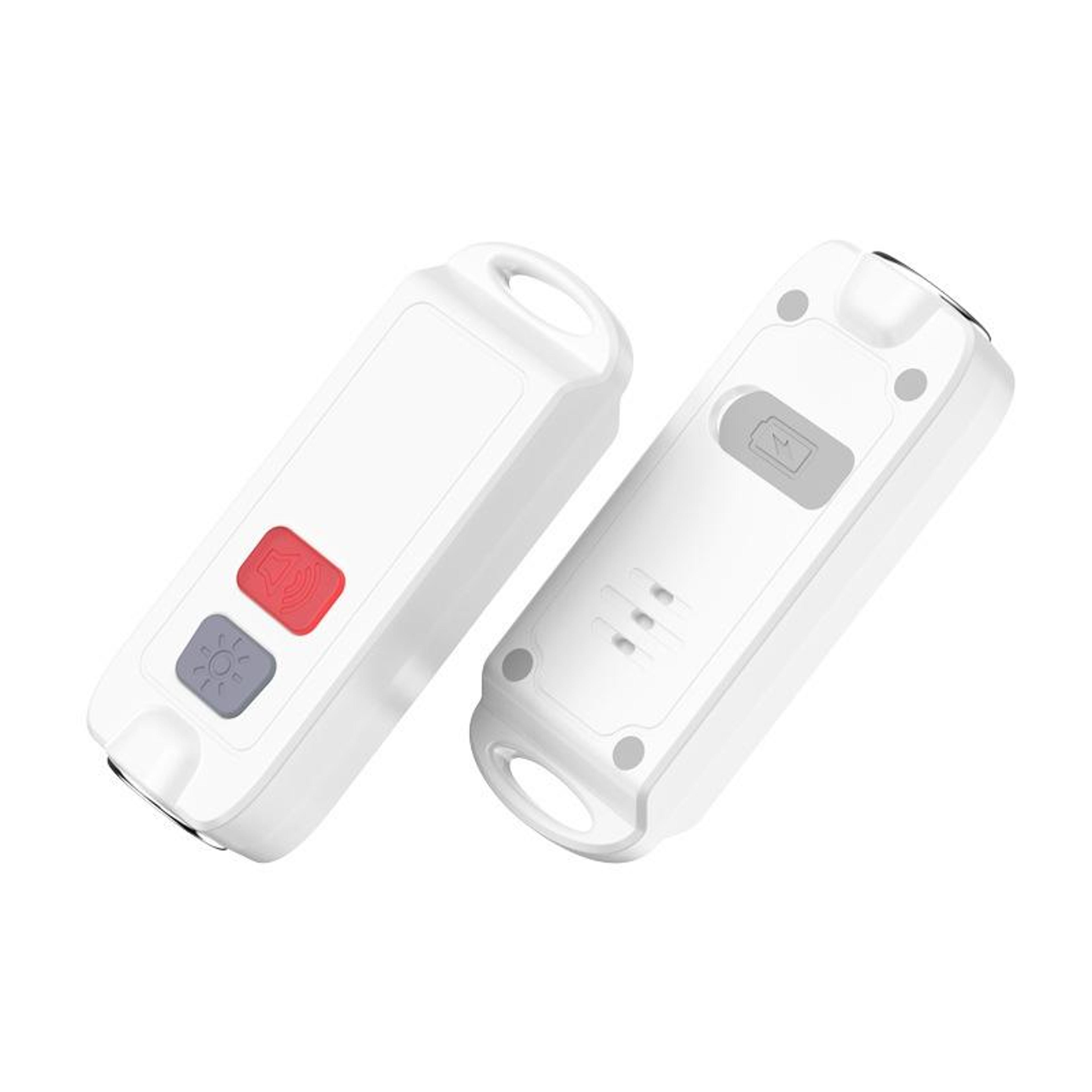 GuardianGlow 130dB Personal Safety Alarm Keychain With LED Flashlight  USB C Rechargeable Protectio 1