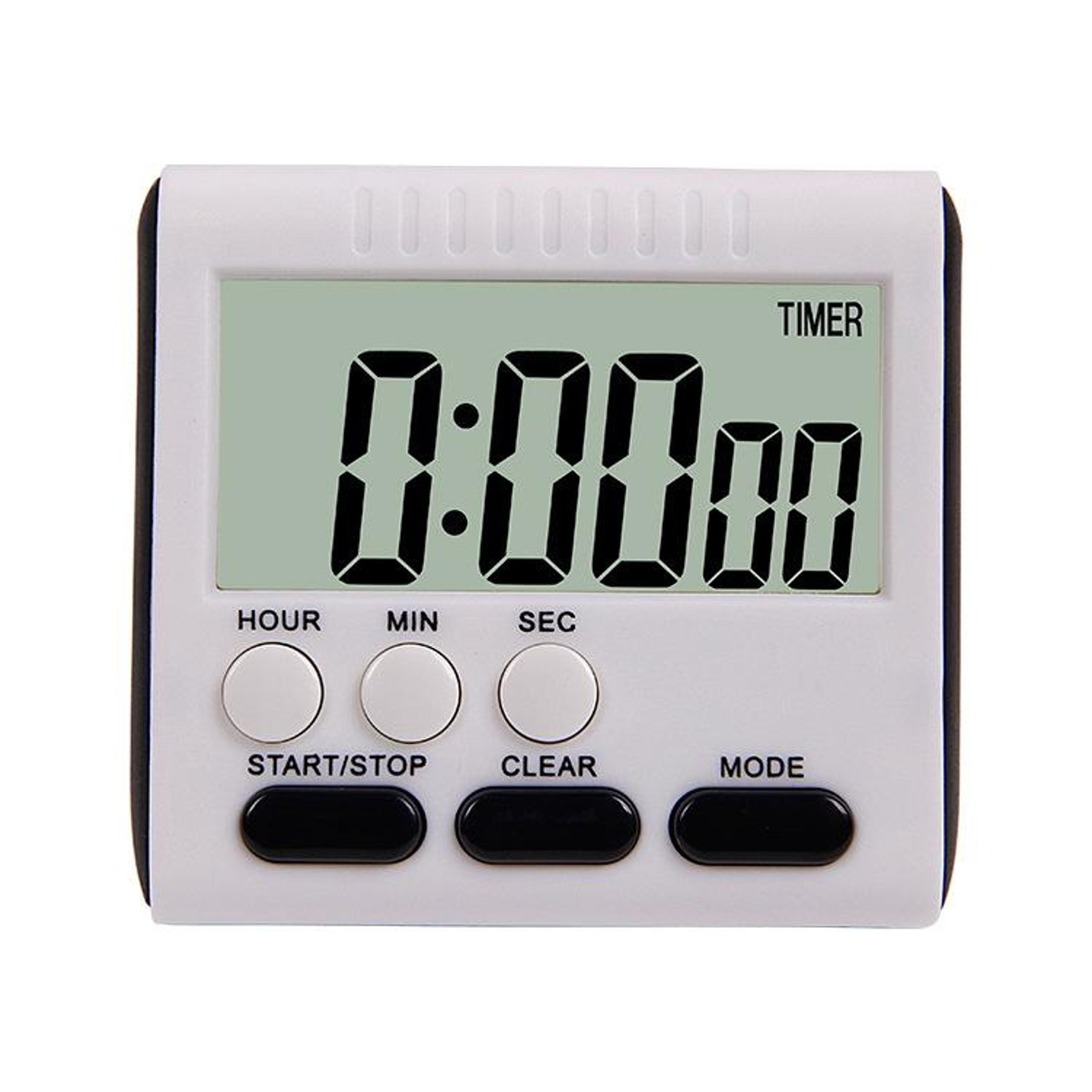 24 Hour Digital Kitchen Timer  Alarm Clock With Magnetic Back And Large LCD Display 2