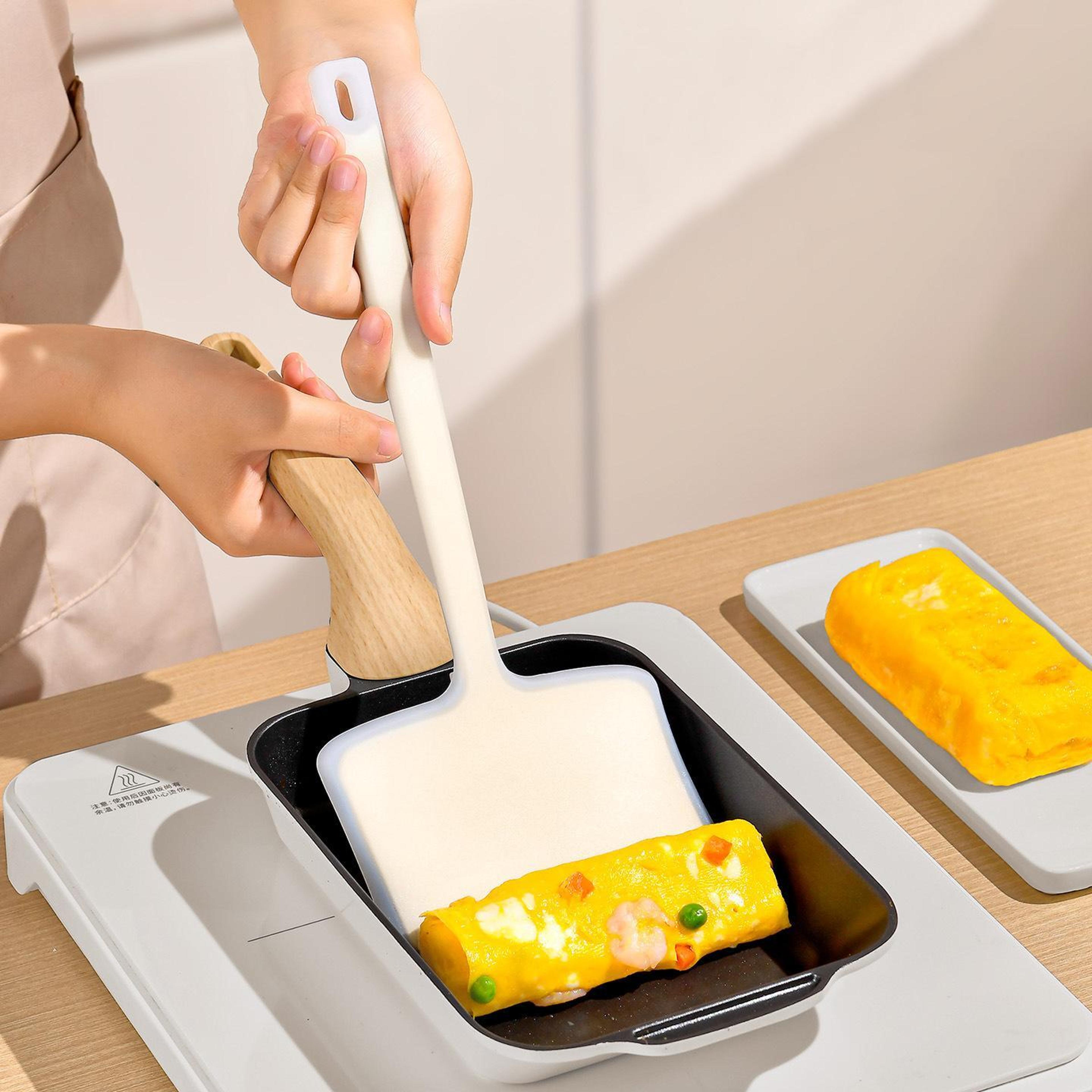 premium silicone pancake spatula heat resistant kitchen turner