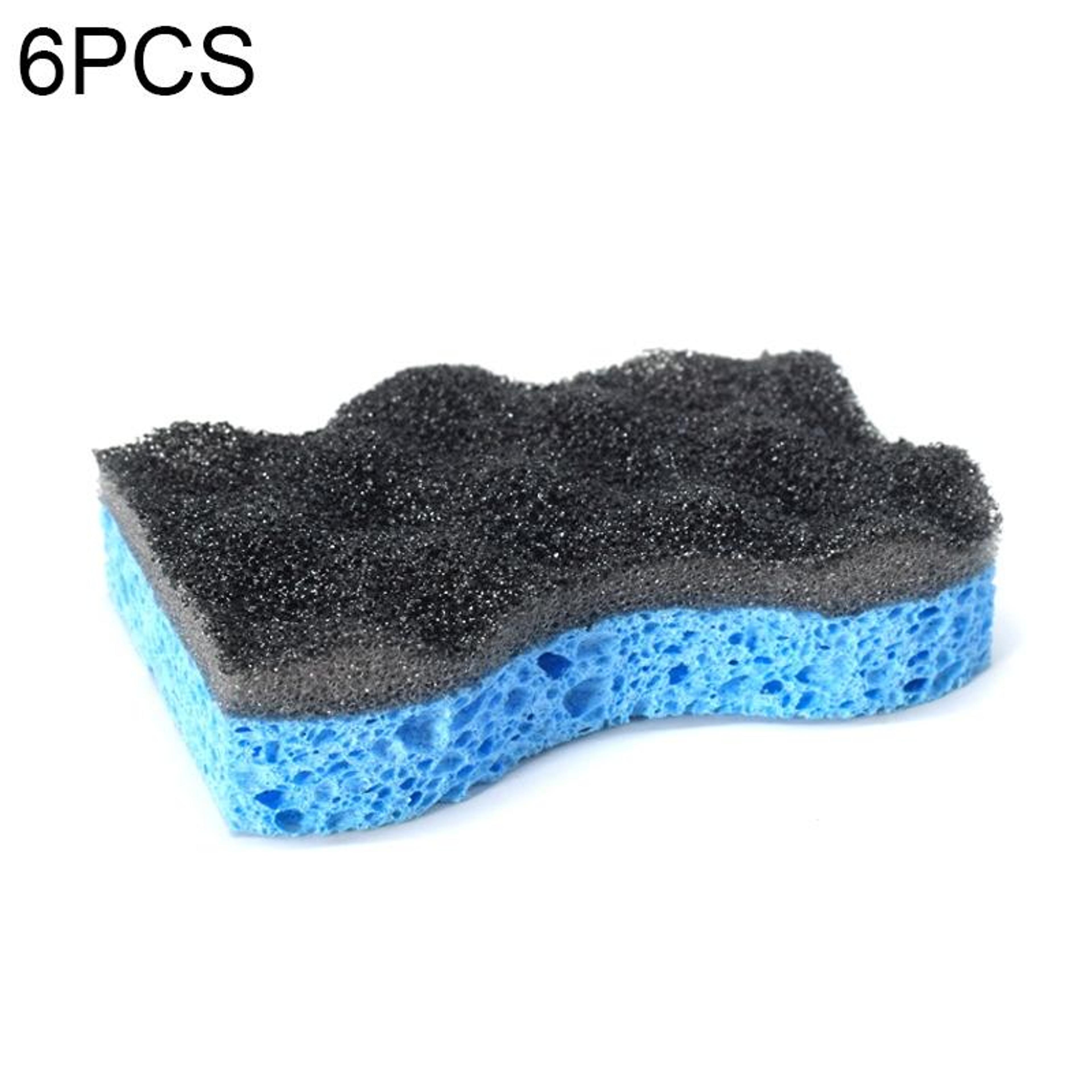 Quick Dry Kitchen Scrubbing Sponge Set Non Scratch Scouring Pads For Dishes  Cookware 6