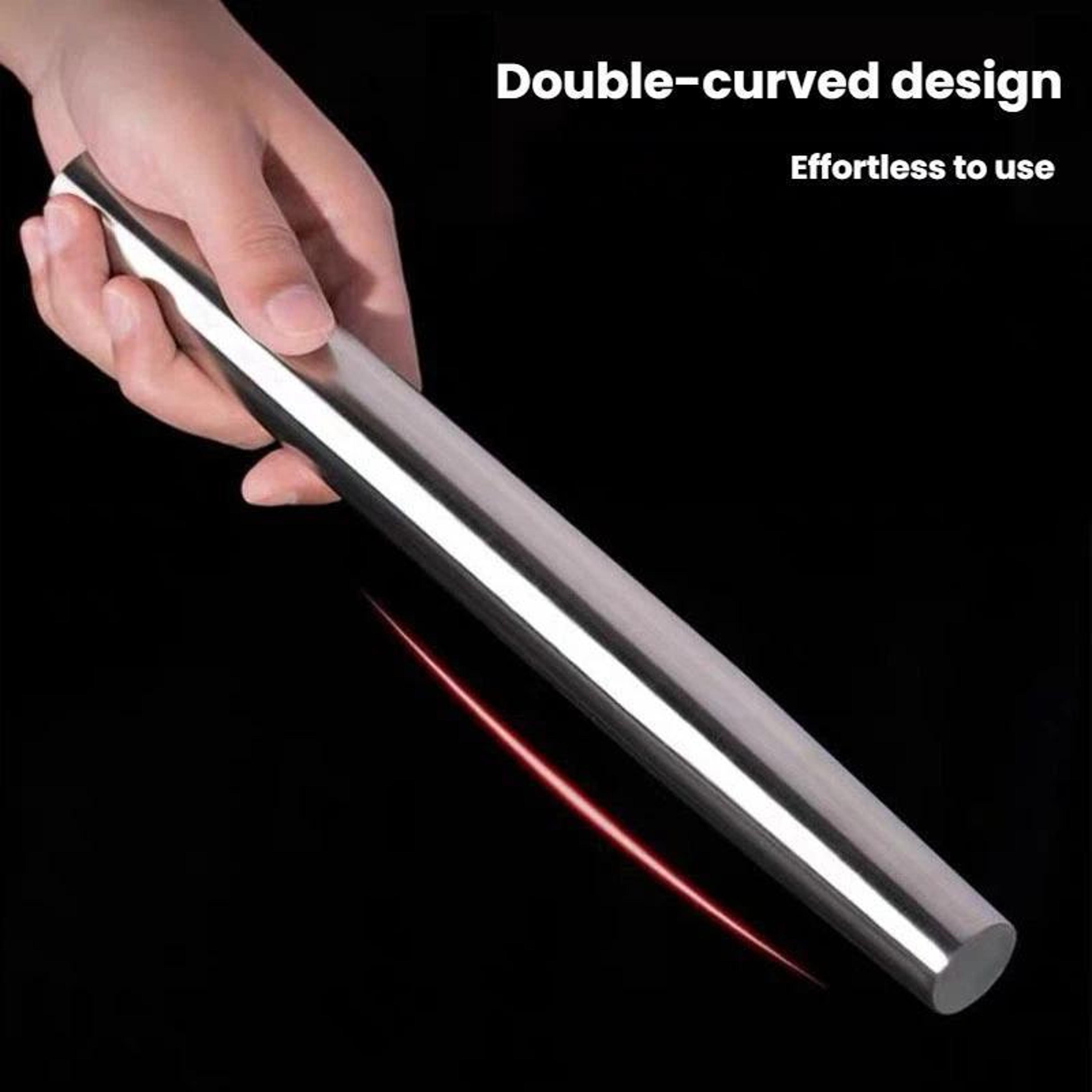 Stainless Steel Rolling Pin For Even Dough Baking And Pastry Making 5