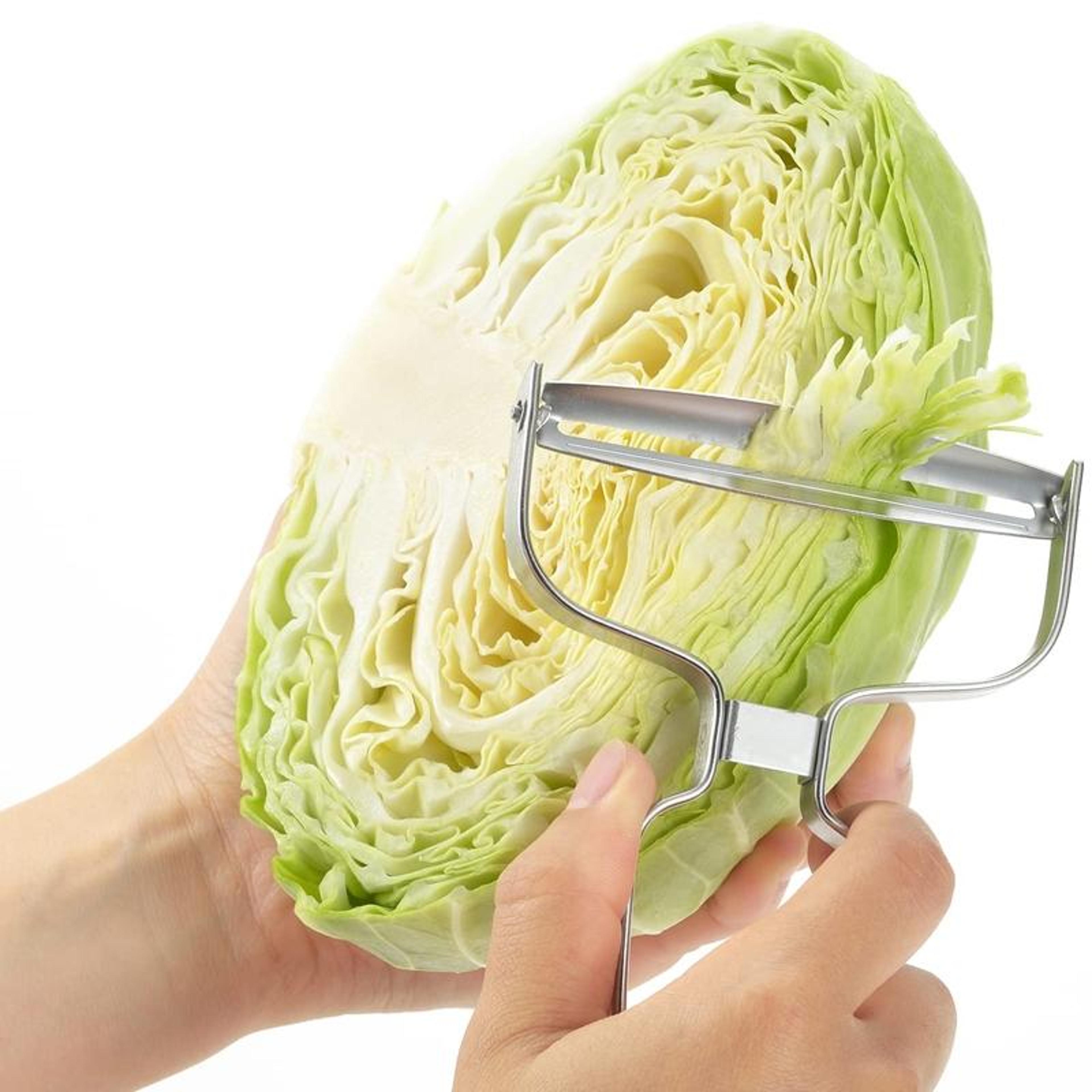 Stainless Steel Wide Blade Fruit  Vegetable Peeler For Melons Cucumbers  Produce 5