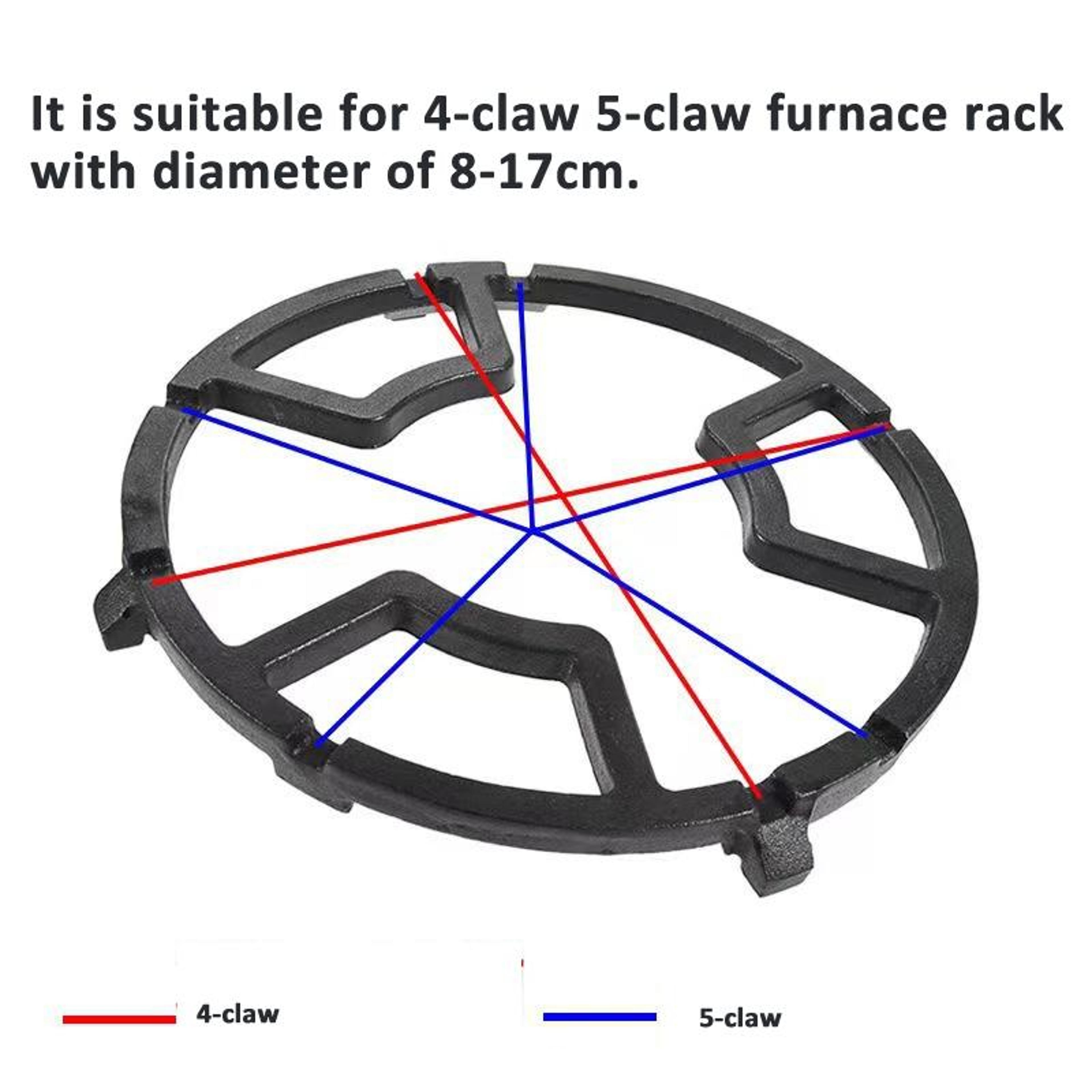 Cast Iron Wok Support Ring For Gas Stove Heavy Duty Wok Support Ring 3