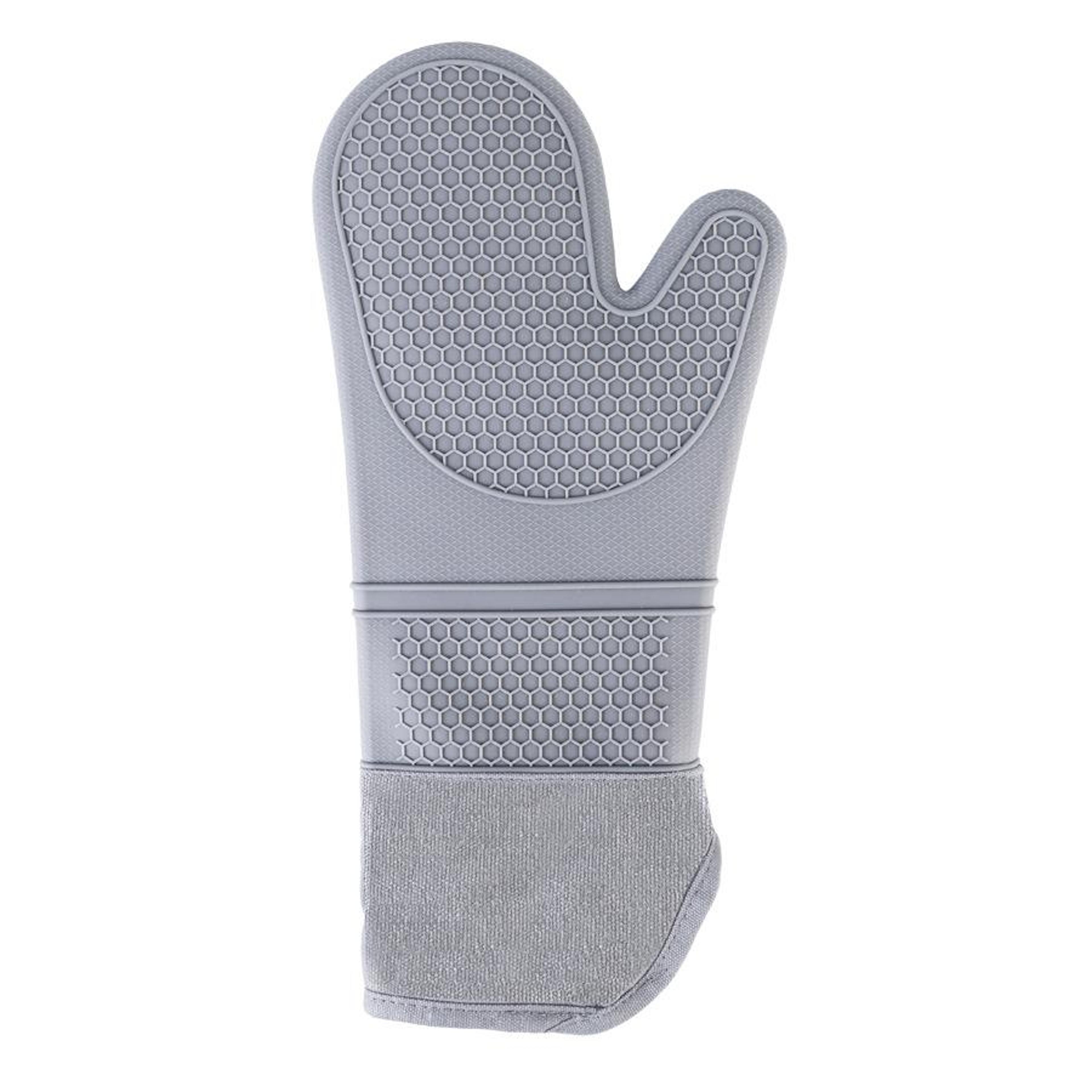 Premium Long Heat Resistant Silicone Oven Gloves With Insulated Grip 9