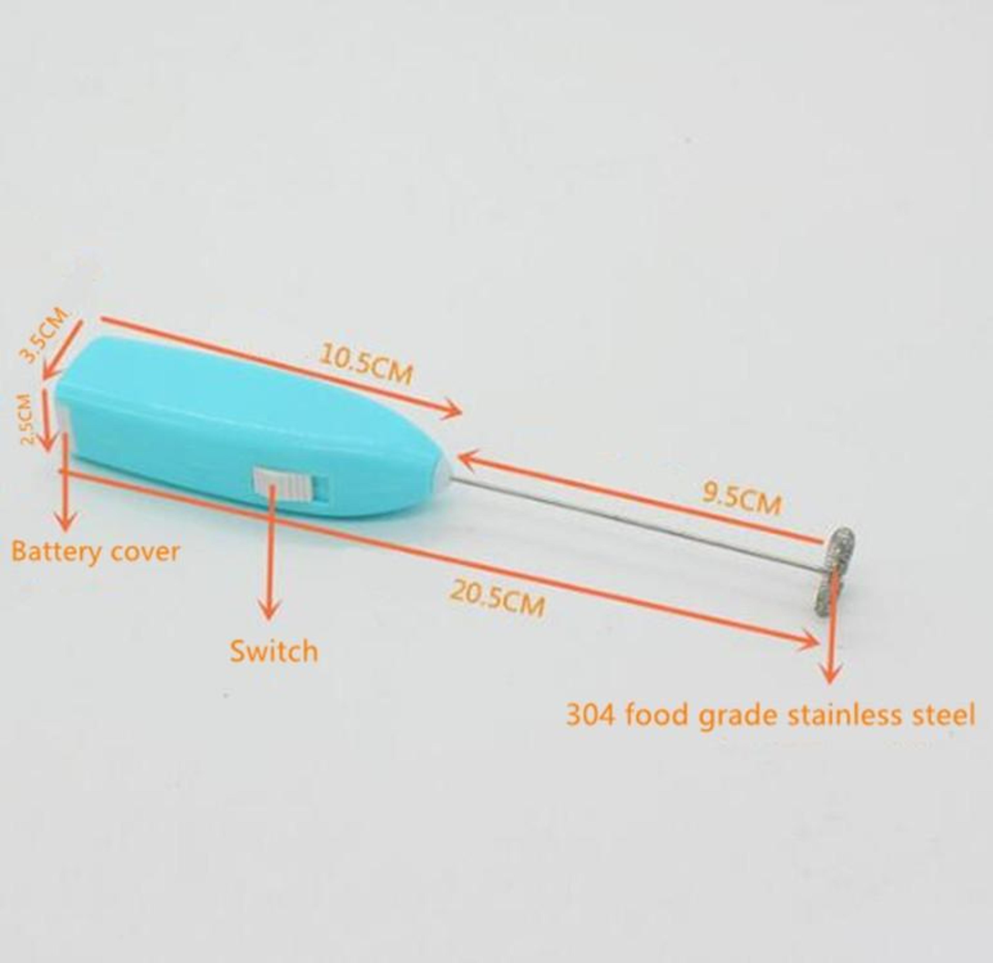 Electric Handheld Mini Egg Beater  Stainless Steel Kitchen Mixer 9
