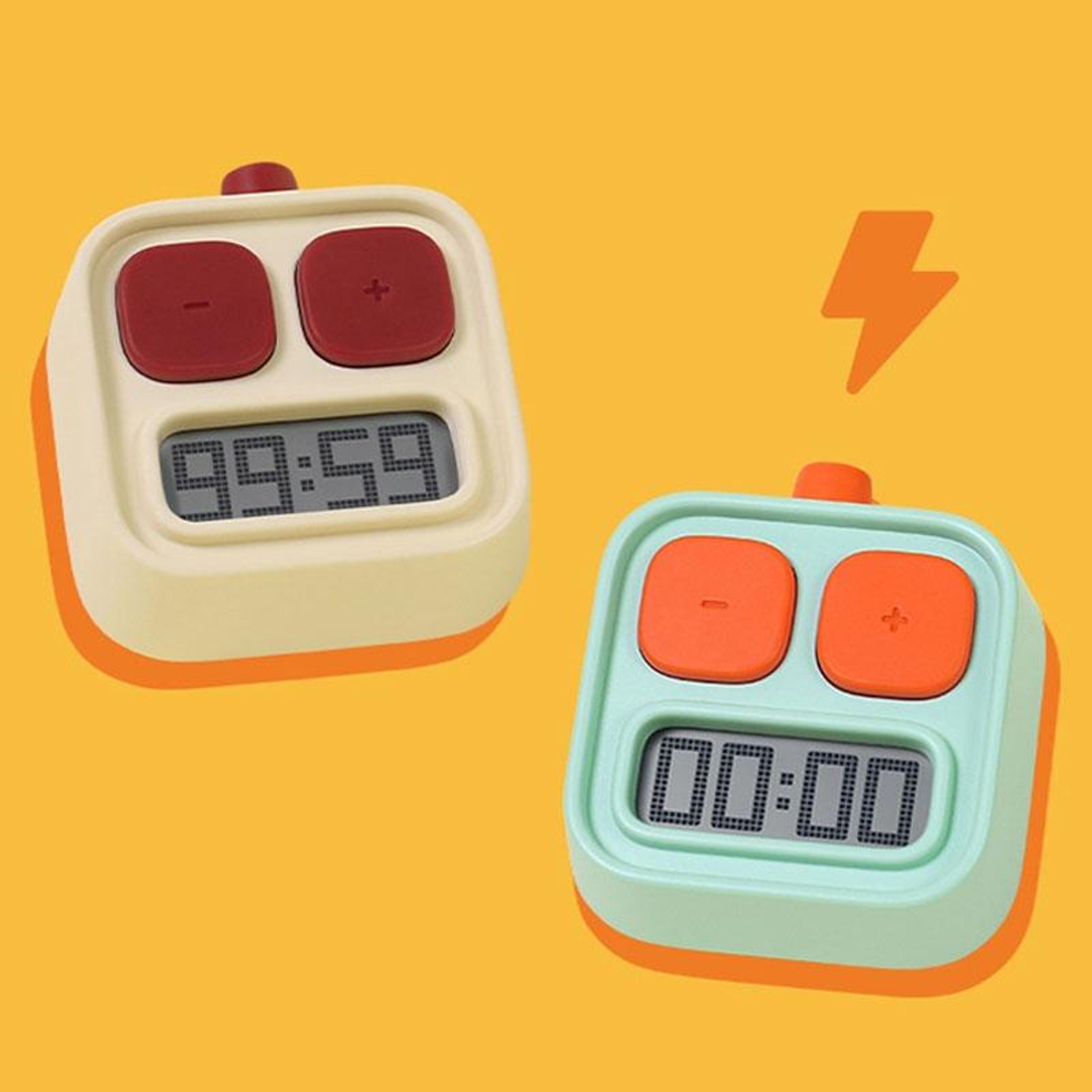 robot kids magnetic kitchen & time management countdown timer