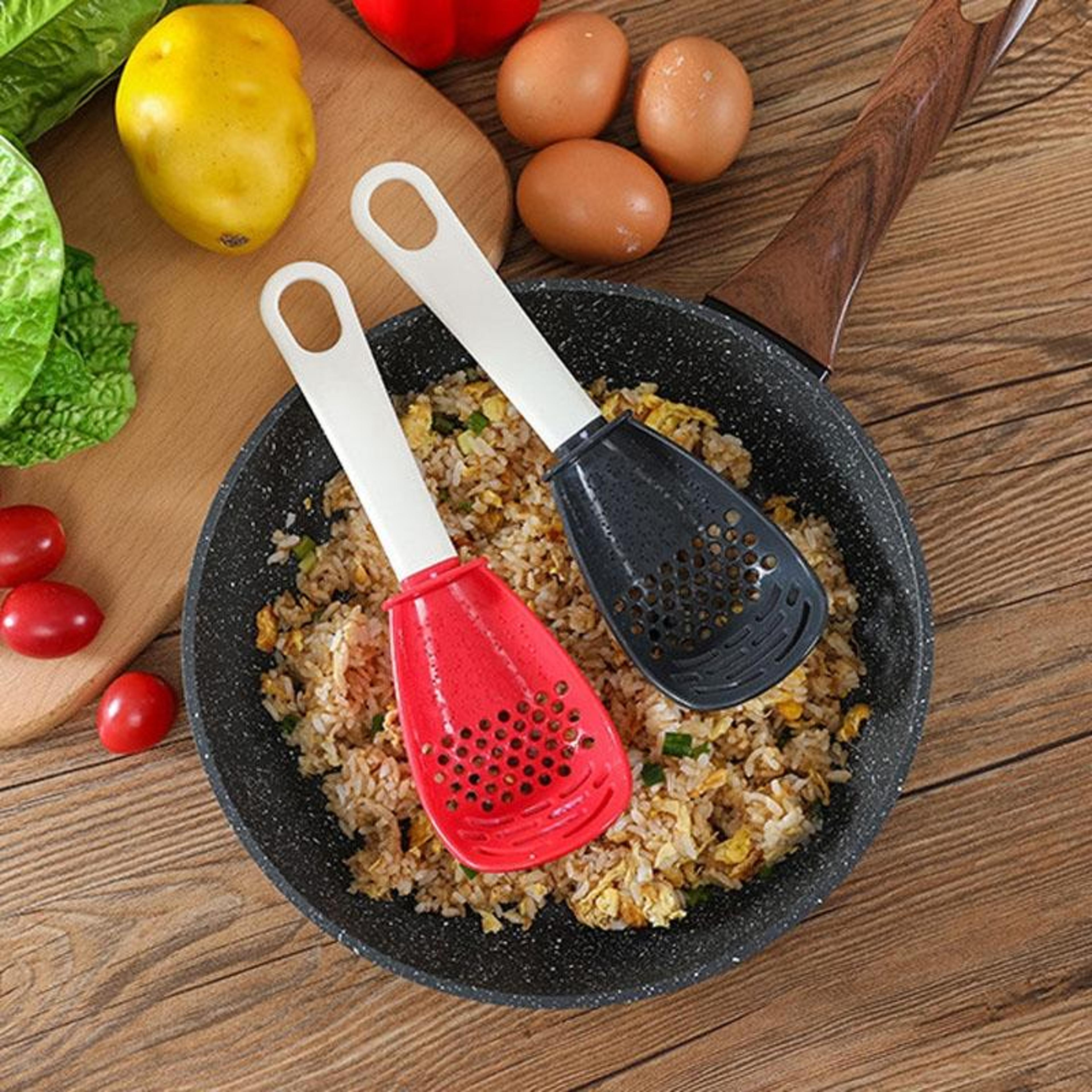 multifunctional kitchen spoon & food grinding tool for easy prep
