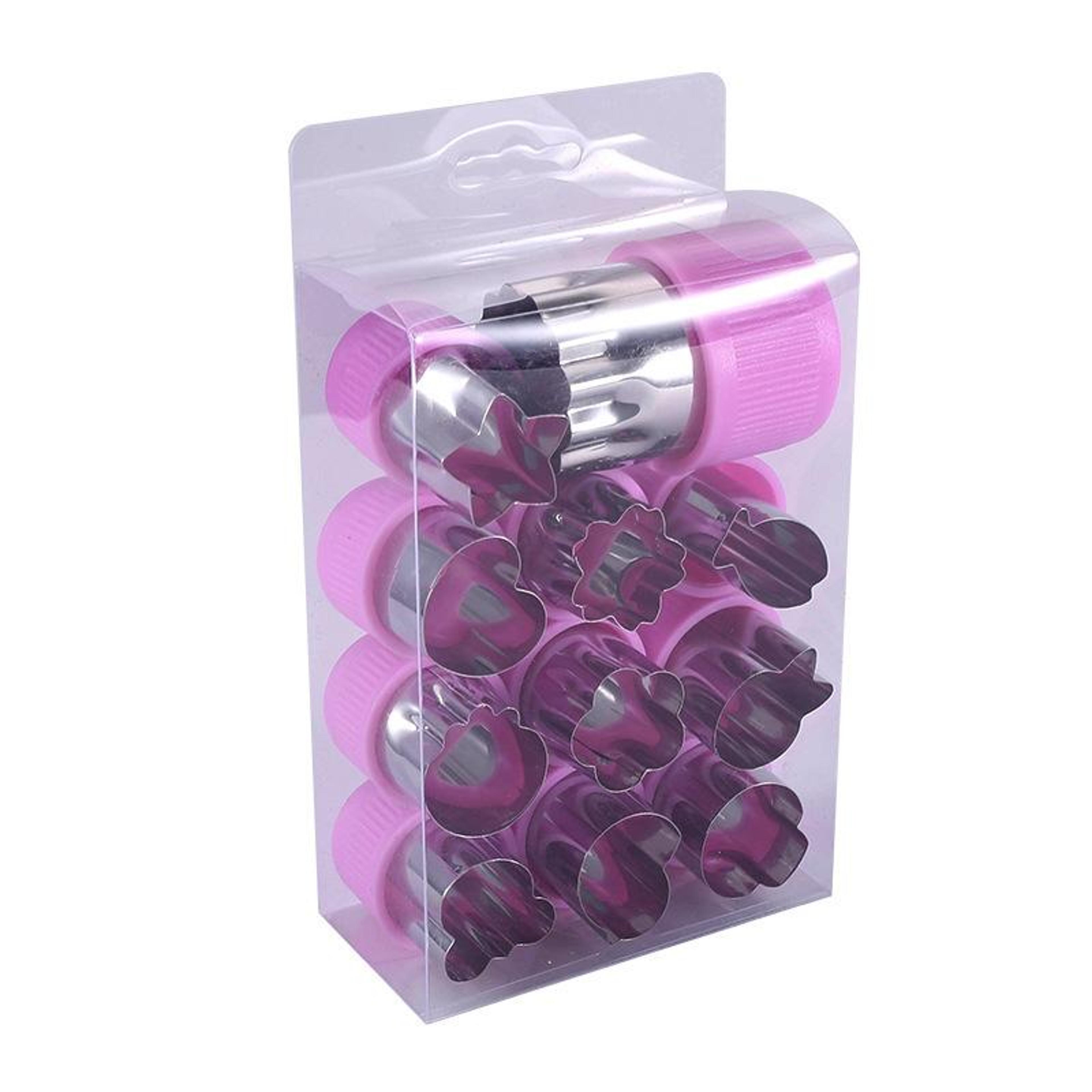 12 In 1 Mini Stainless Steel Vegetable Cutter Shapes Set For Kids Baking 1