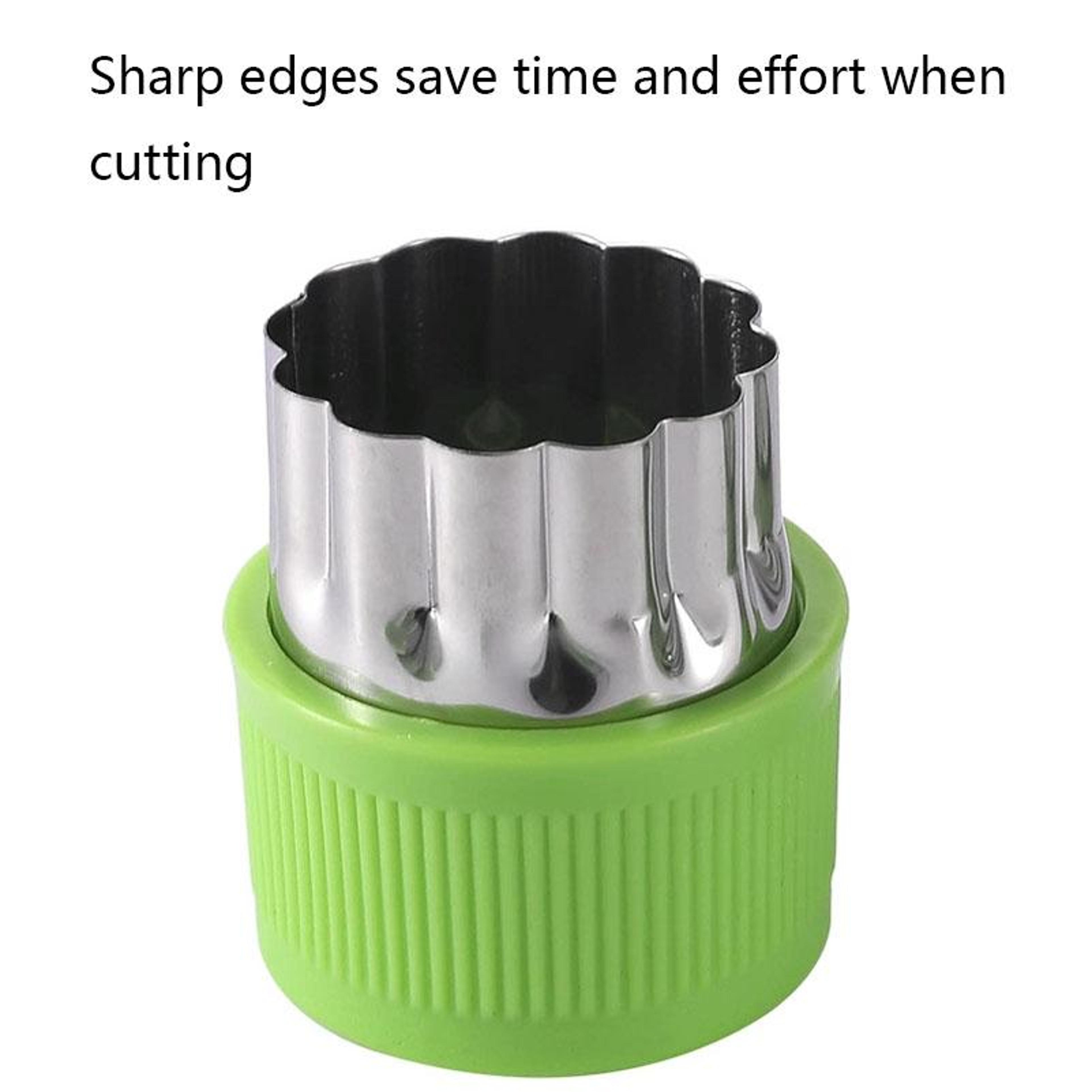 12 In 1 Mini Stainless Steel Vegetable Cutter Shapes Set For Kids Baking 2