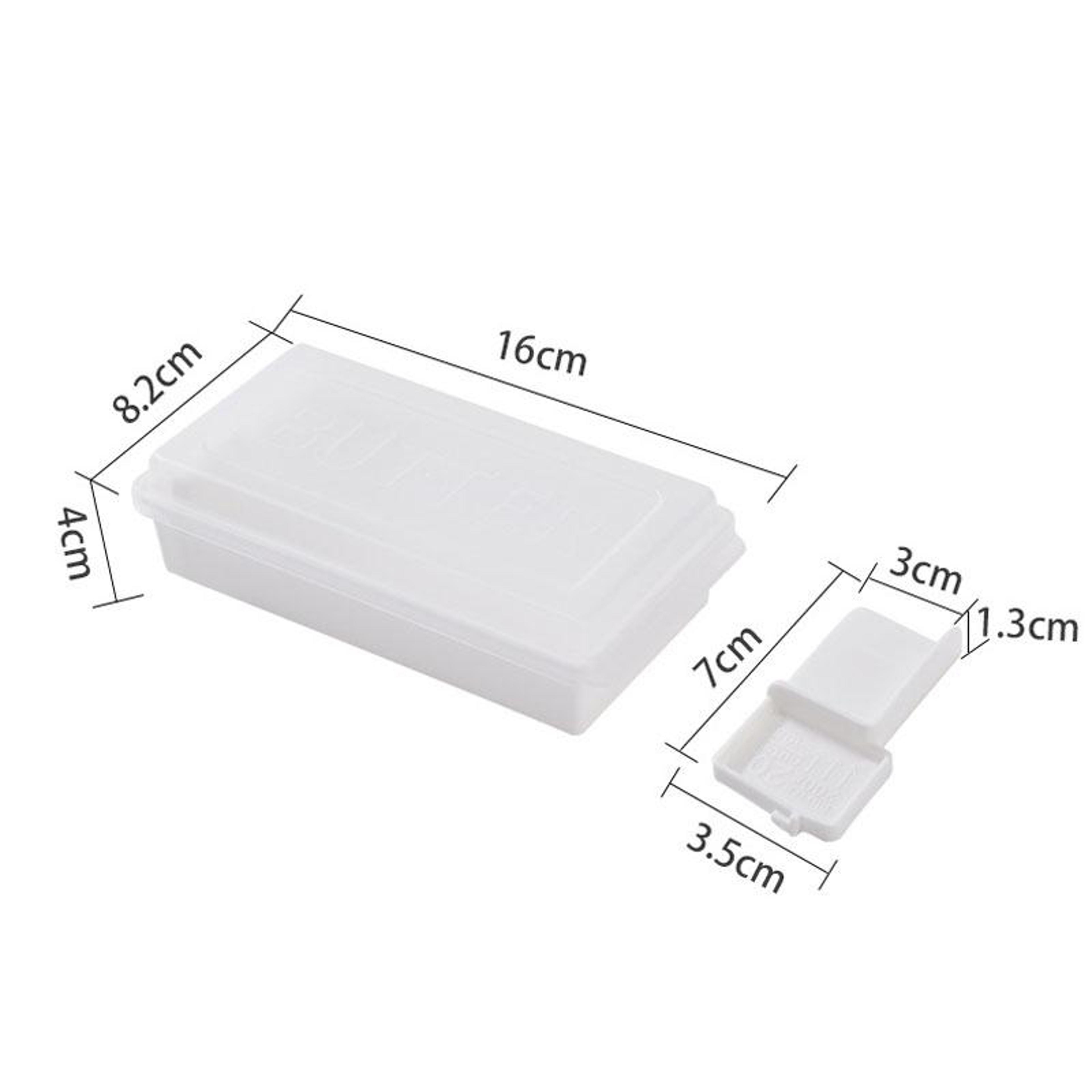 Household Butter Cutter Storage Box With Lid Fridge Butter Keeper  Cheese Container 3